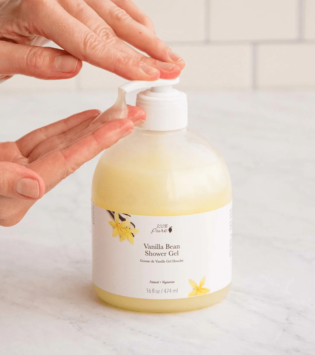 100% Pure Vanilla Bean Shower Gel 16oz - Image 2