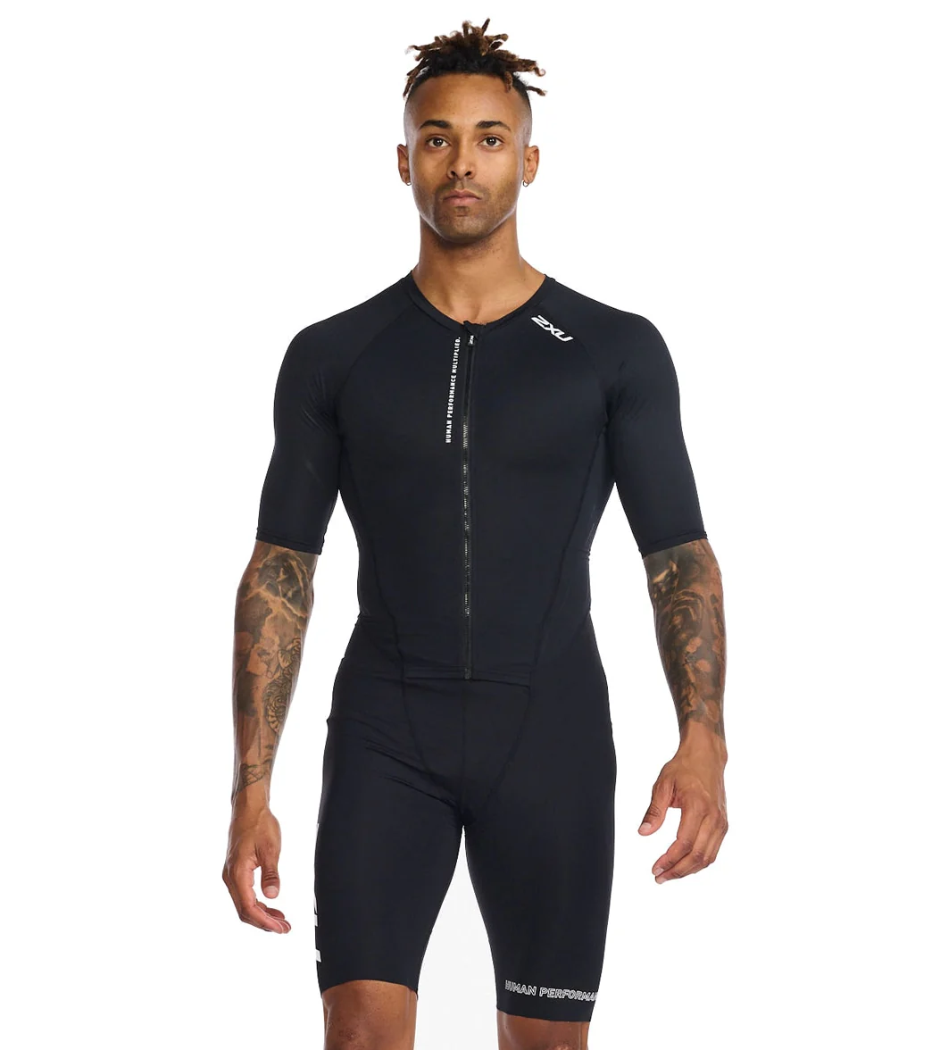 2XU Men's Aero Sleeved Trisuit - Image 8
