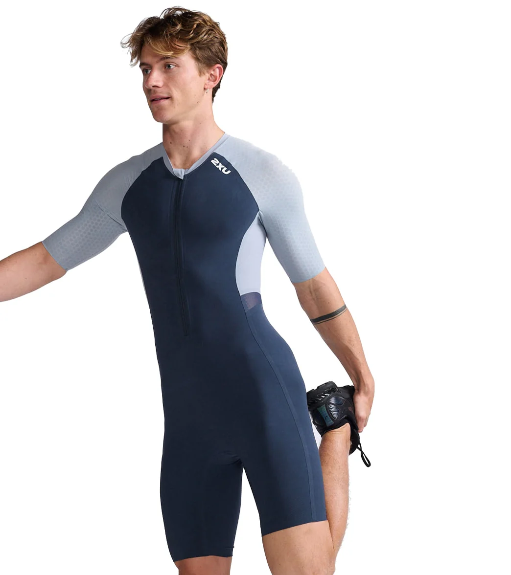 2XU Men's Light Speed Tech Sleeved Trisuit - Image 2