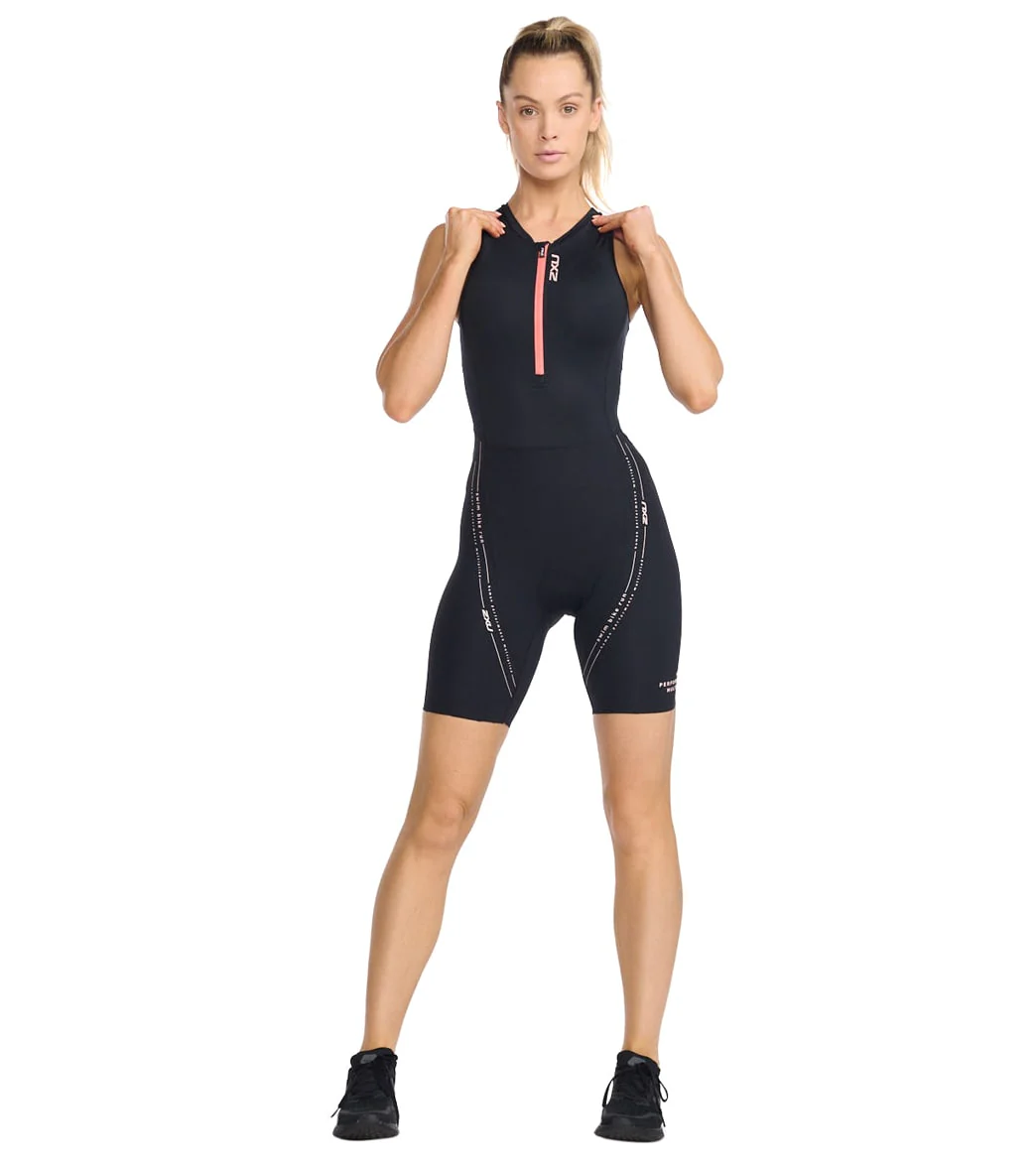 2XU Women's Aero Front Zip Sleeveless Trisuit - Image 3