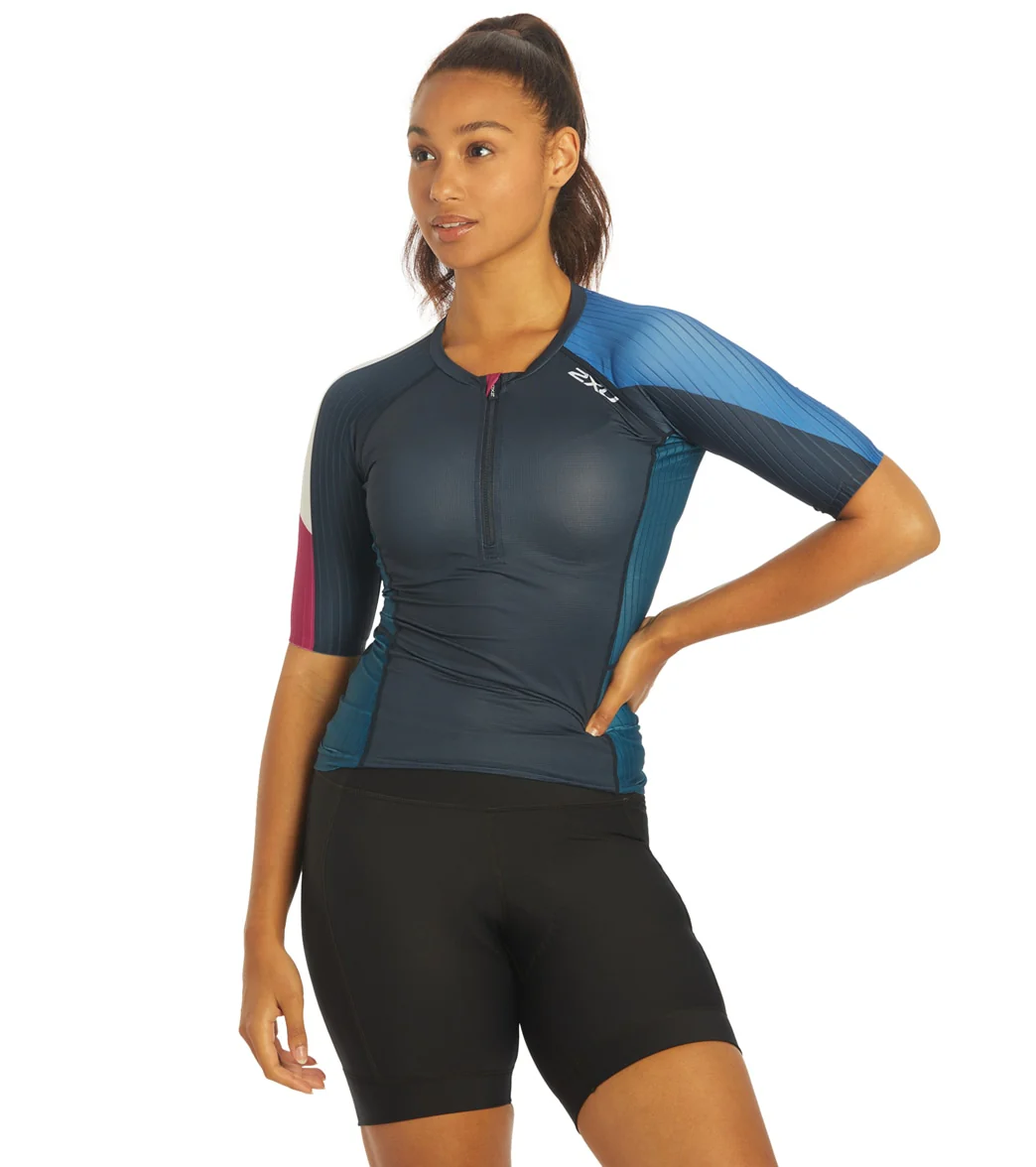2XU Women's Aero Tri Sleeved Top