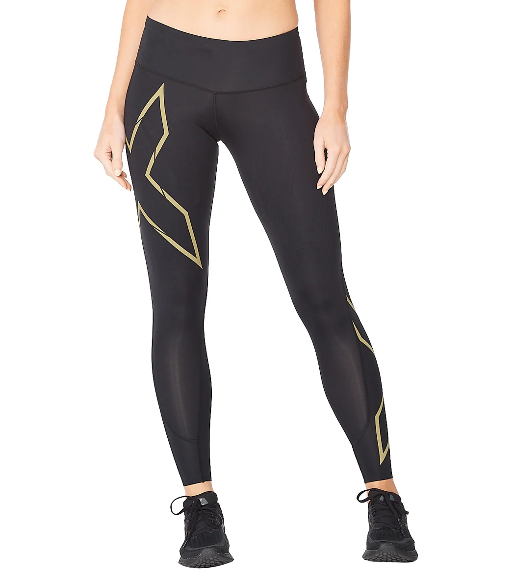 2XU Women's Light Speed Mid-Rise Compression Tight - Image 21