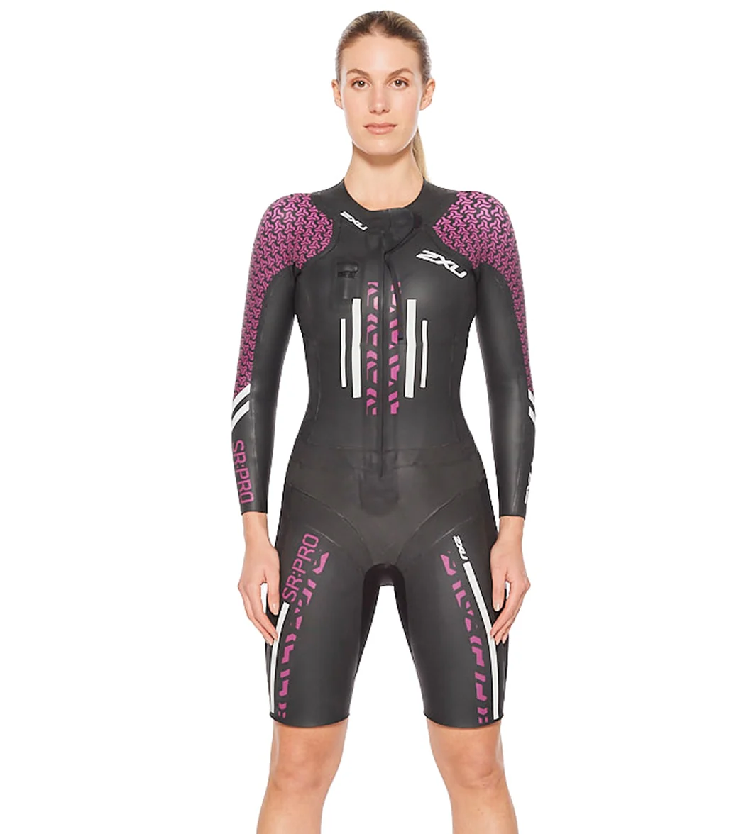2XU Women's Pro-Swim Run Pro Shorty Wetsuit - Image 13