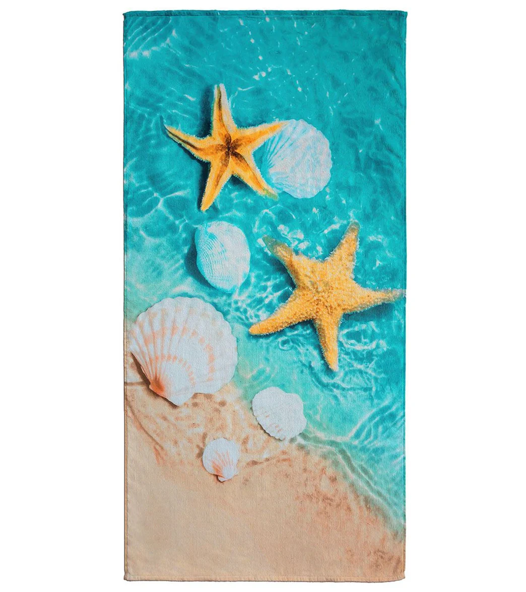 A to Z Towels 3D Shells Beach Towel 30”X 60” - Image 4