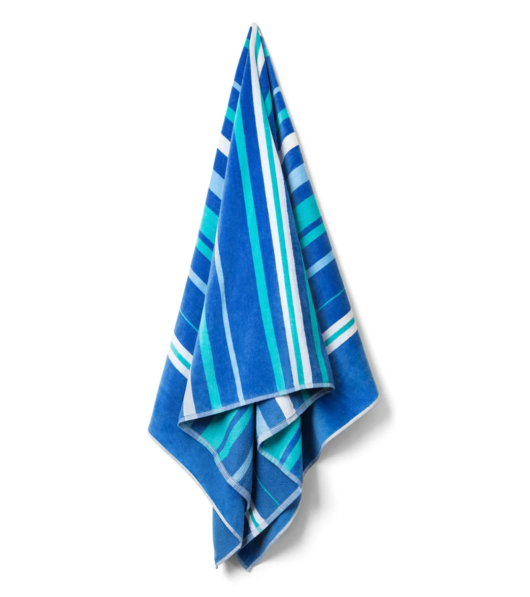 A to Z Towels Cool Stripes Beach Towel 34"X 64" - Image 3
