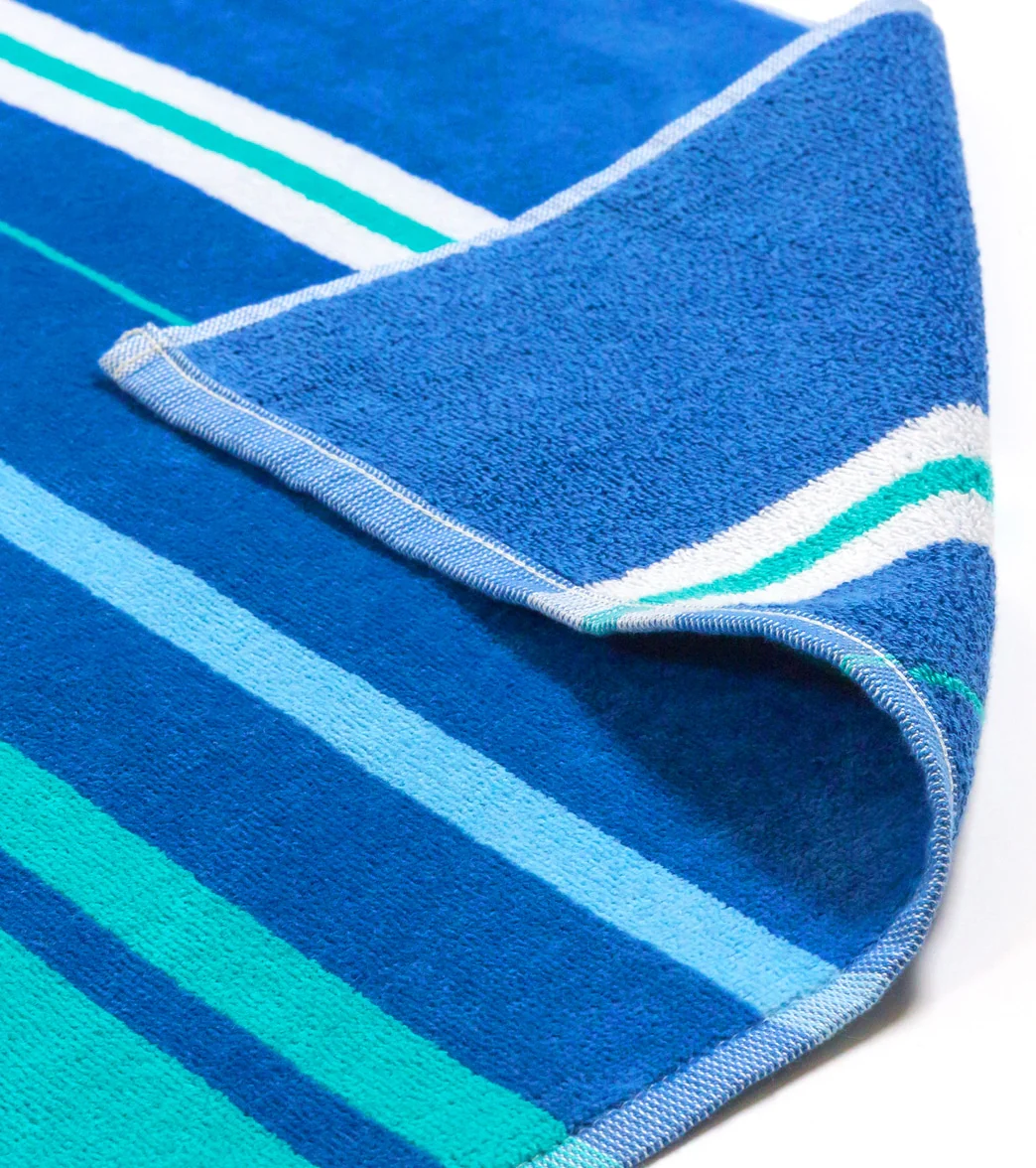 A to Z Towels Cool Stripes Beach Towel 34"X 64" - Image 6