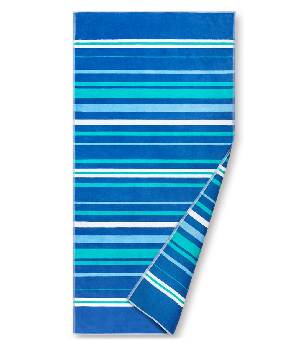 A to Z Towels Cool Stripes Beach Towel 34"X 64" - Image 9