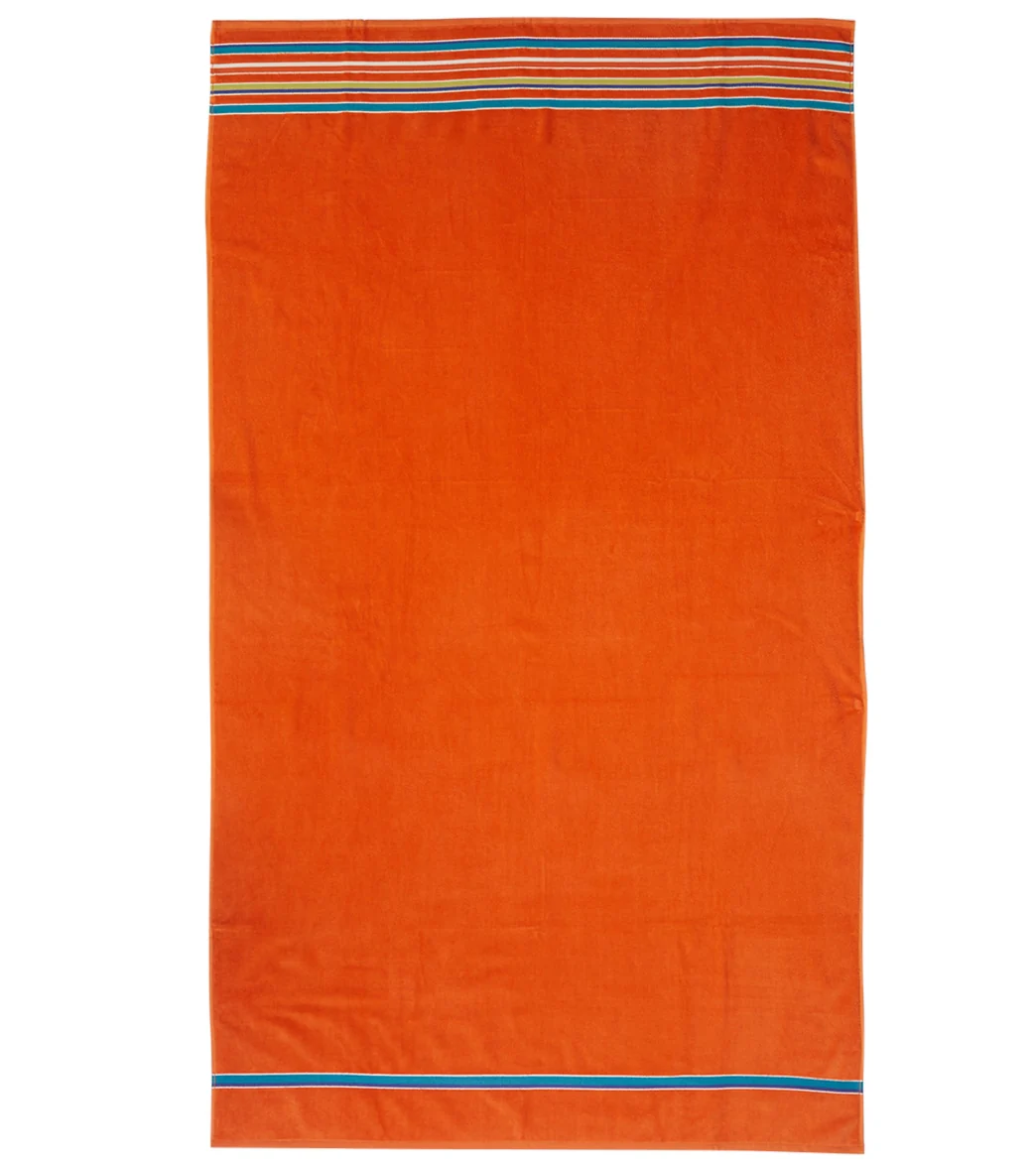 A to Z Towels Orange Beach Towel 36" X 70" - Image 4