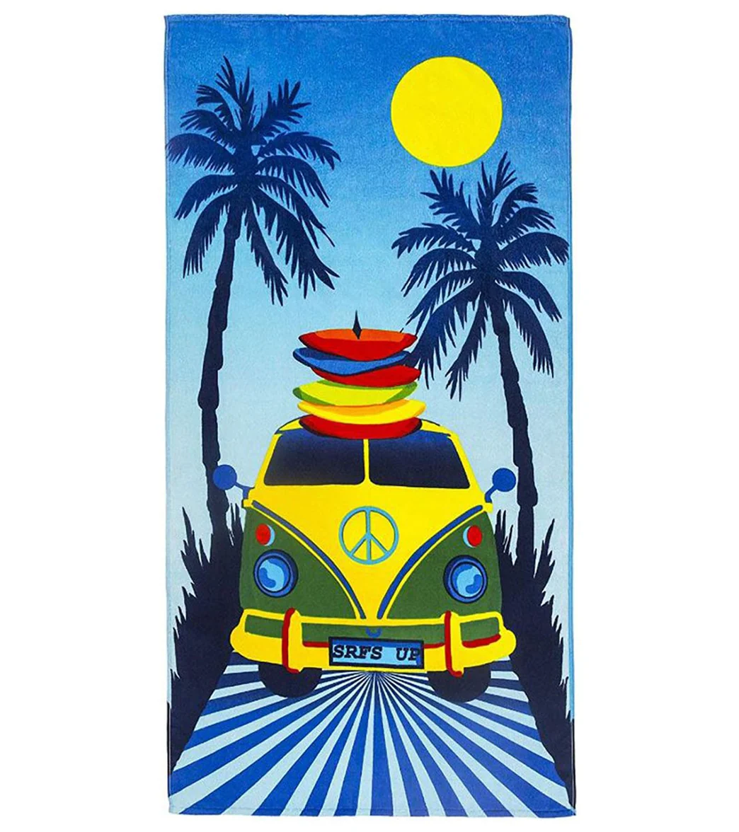 A to Z Towels Road Trip Beach Towel 30”X 60” - Image 3