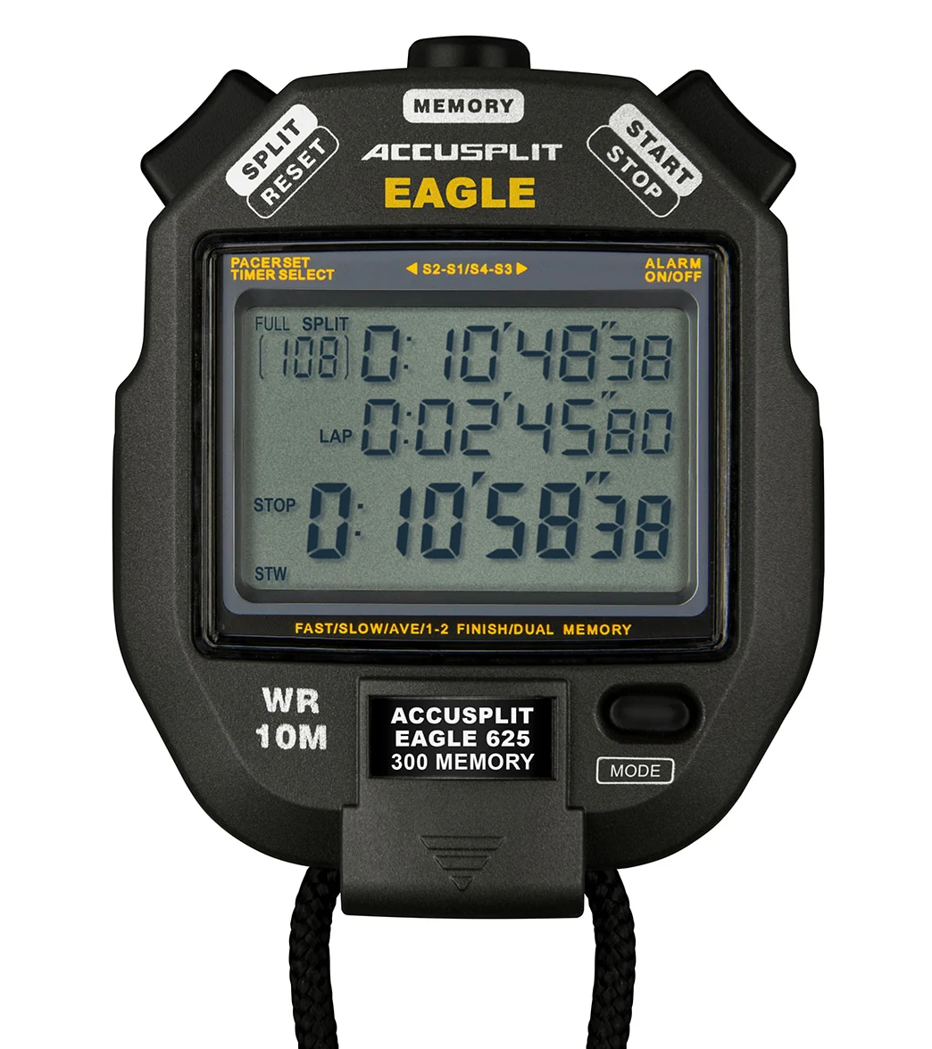 Accusplit AE625M300 Professional Memory Stopwatch with 300 Memory - Image 3