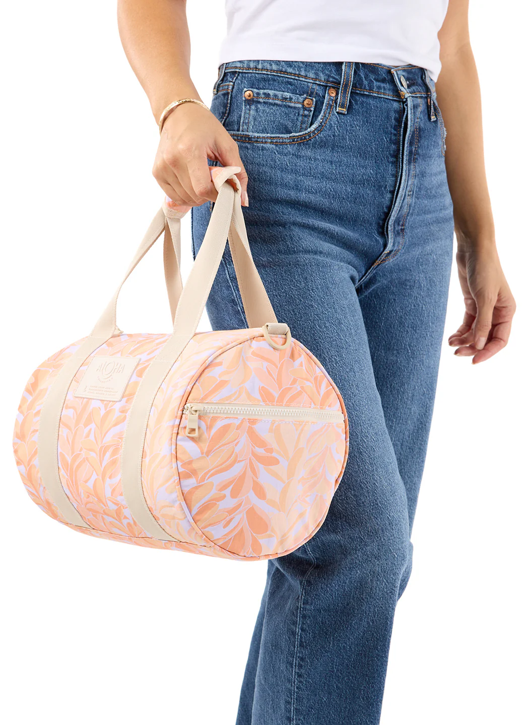 ALOHA Lei Stand Stubby Duffle Bag - Image 5