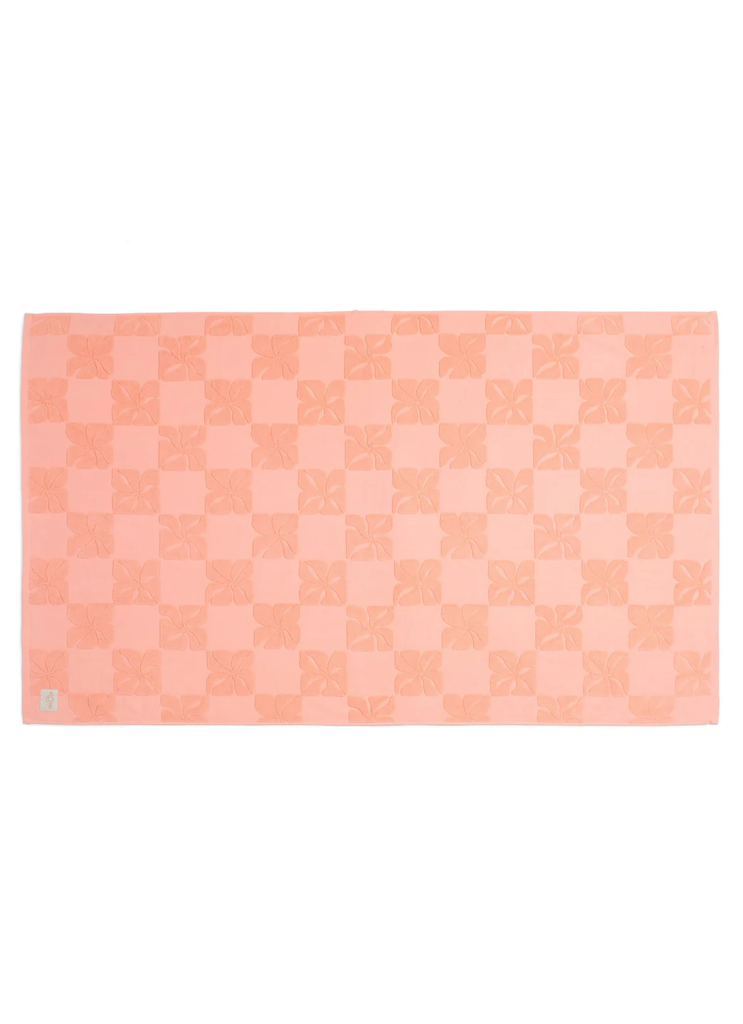 ALOHA Pua Check Beach Towel - Image 6