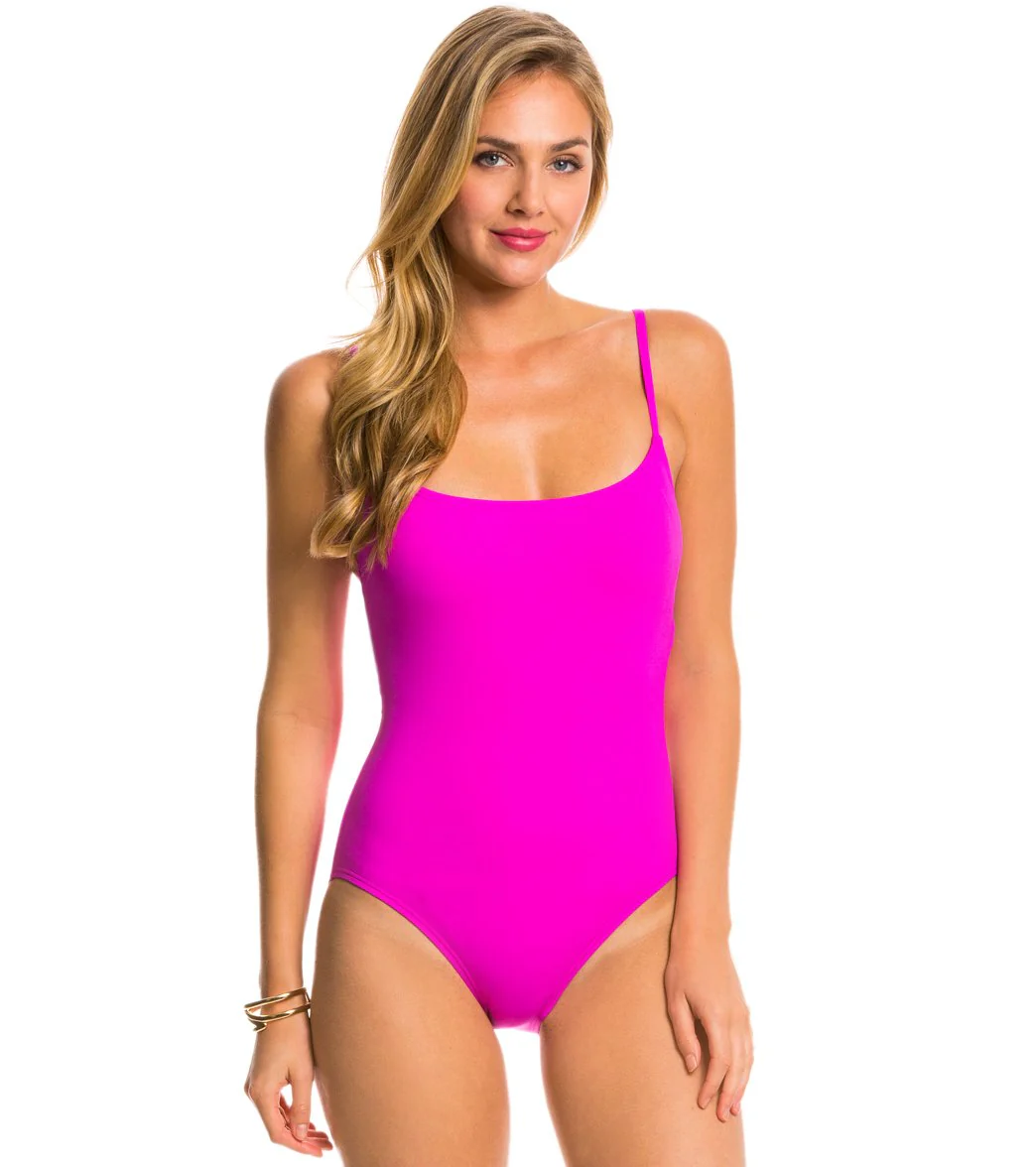 Anne Cole Swimwear Live in Color Classic Lingerie One Piece Swimsuit - Image 22