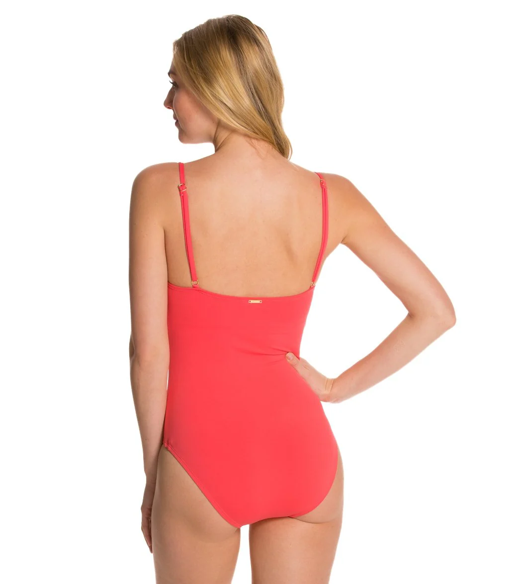 Anne Cole Swimwear Live in Color Classic Lingerie One Piece Swimsuit - Image 35