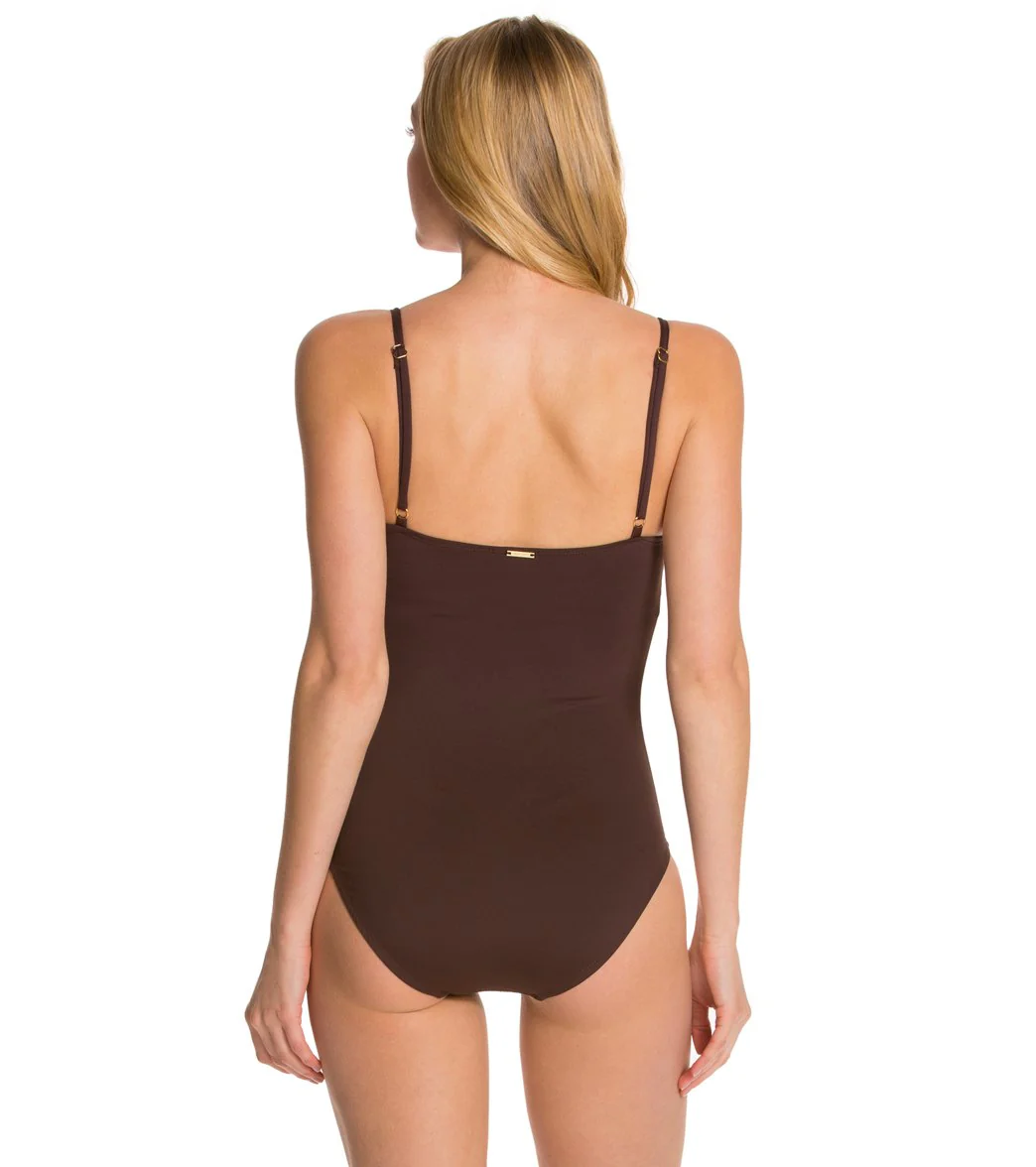 Anne Cole Swimwear Live in Color Classic Lingerie One Piece Swimsuit - Image 55
