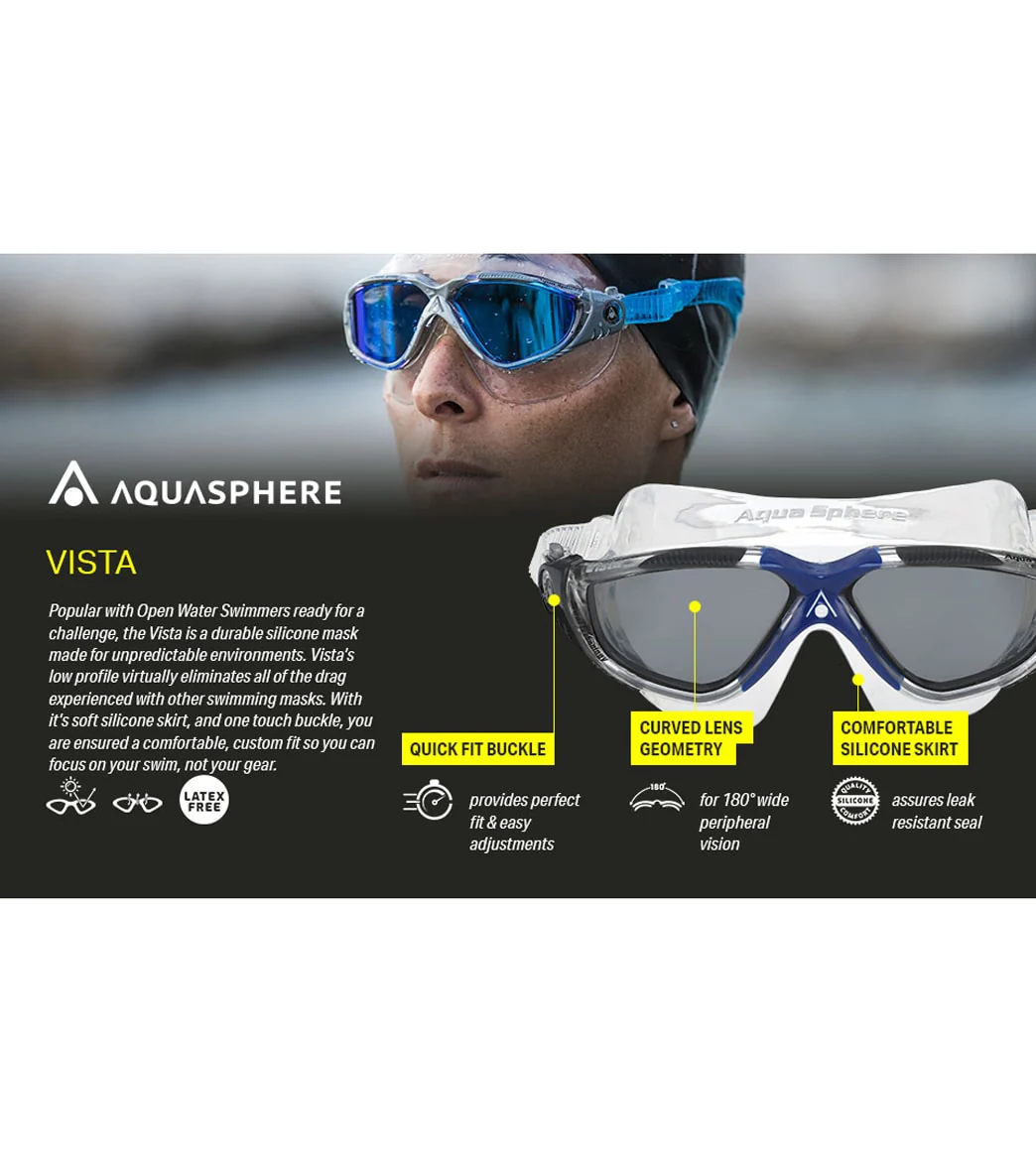 AquaSphere Vista Clear Lens Mask - Image 36