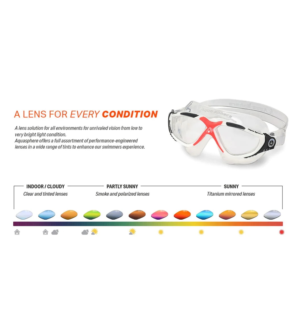 AquaSphere Vista Clear Lens Mask - Image 37