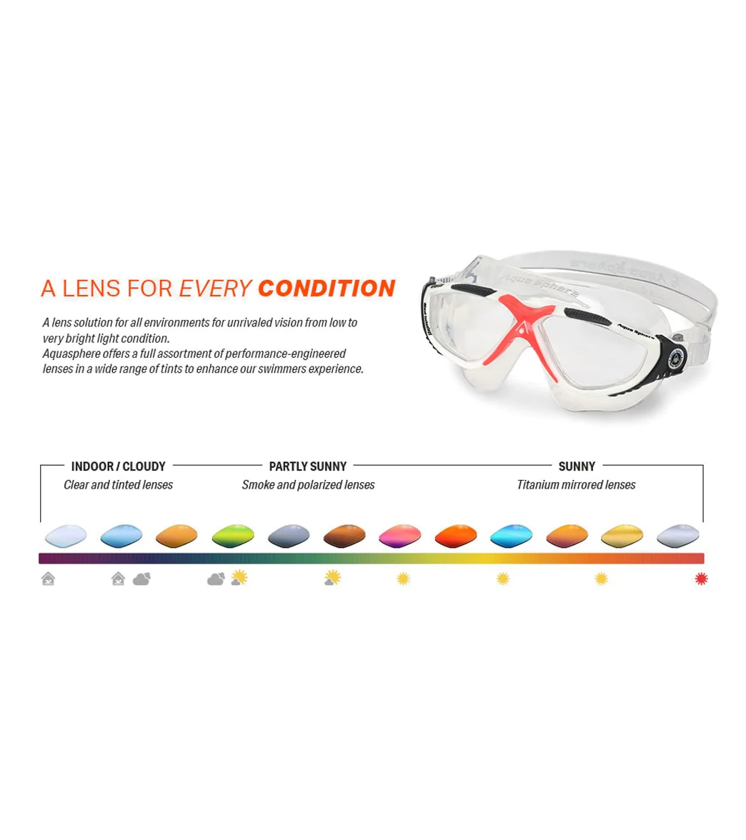 AquaSphere Vista Clear Lens Mask - Image 46