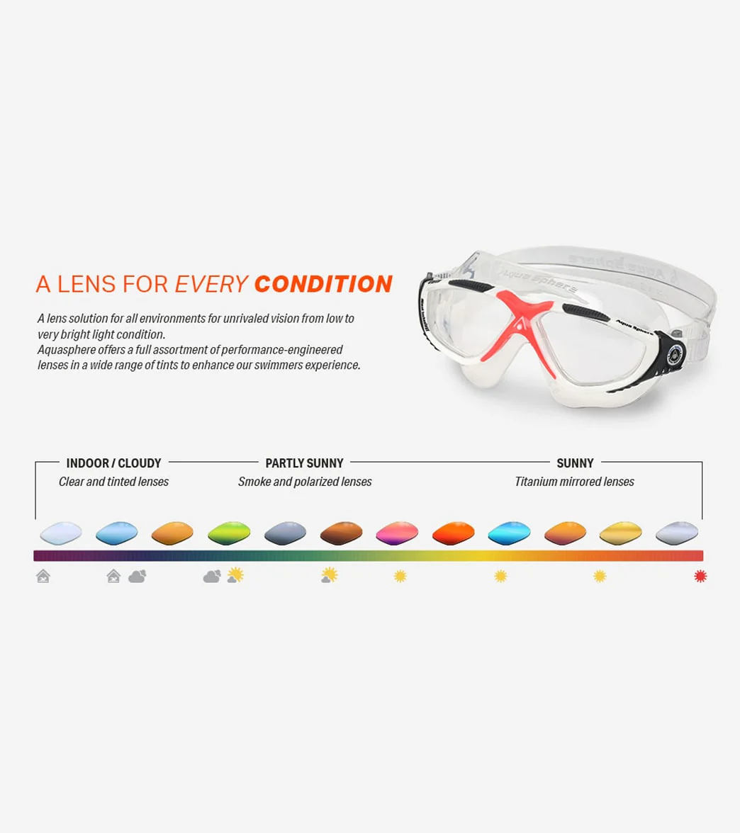 AquaSphere Vista Clear Lens Mask - Image 54