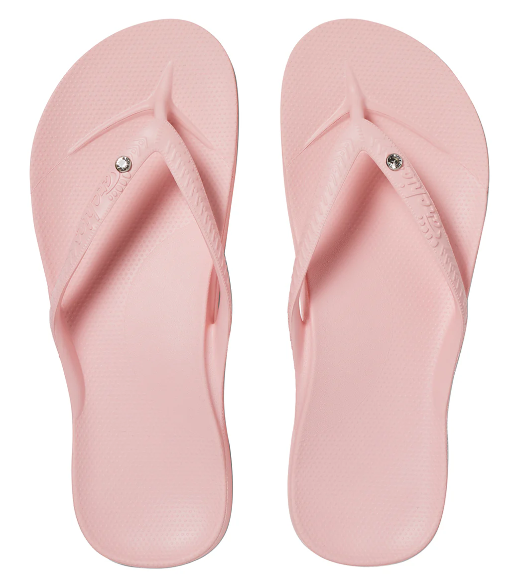 Archie's Footwear Women's Crystal Arch Support Flip Flop - Image 15