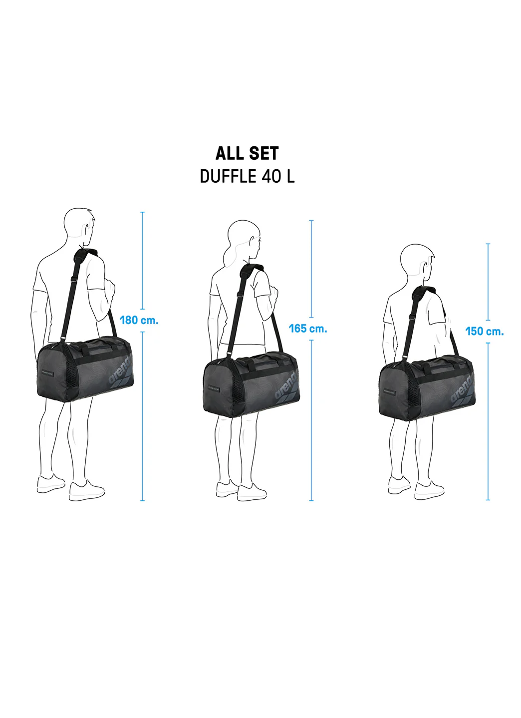 Arena All Set 40L Duffle Bag - Image 98