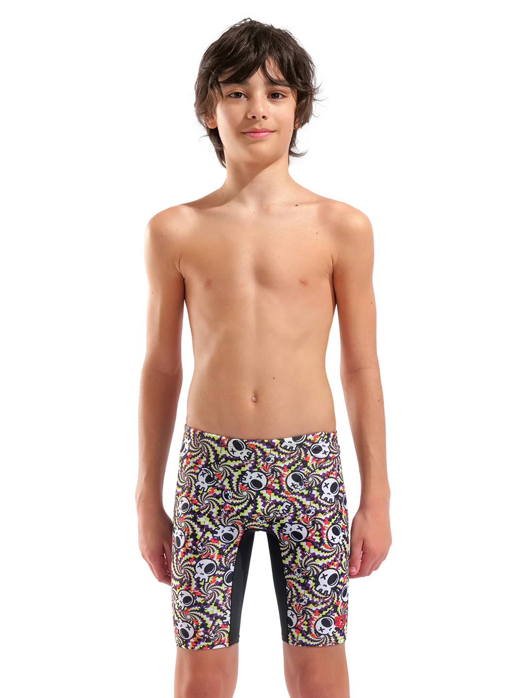 Arena Boys' Fun Skulls Jammer Swimsuit (Little Kid, Big Kid) - Image 2