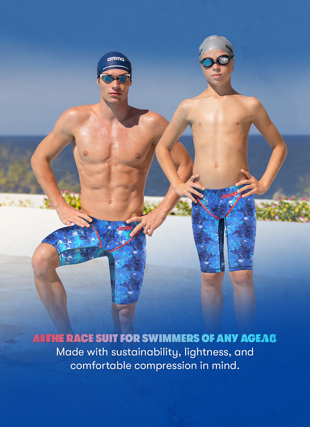 Arena Boys' Powerskin Splash Multicolors ST Next LE Jammer Tech Suit Swimsuit - Image 7
