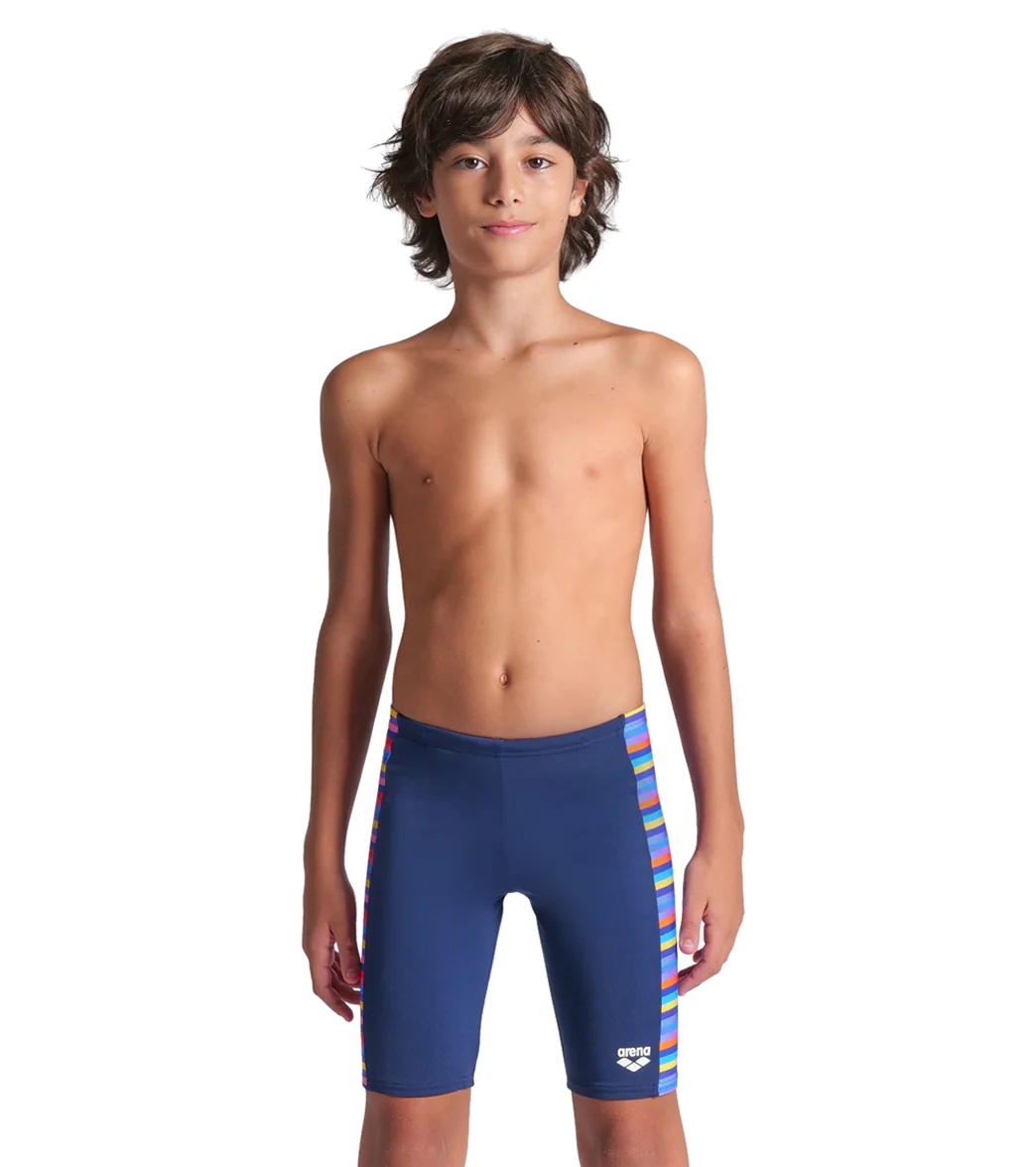 Arena Boys' Racing Stripe Jammer Swimsuit (Little Kid, Big Kid) - Image 10