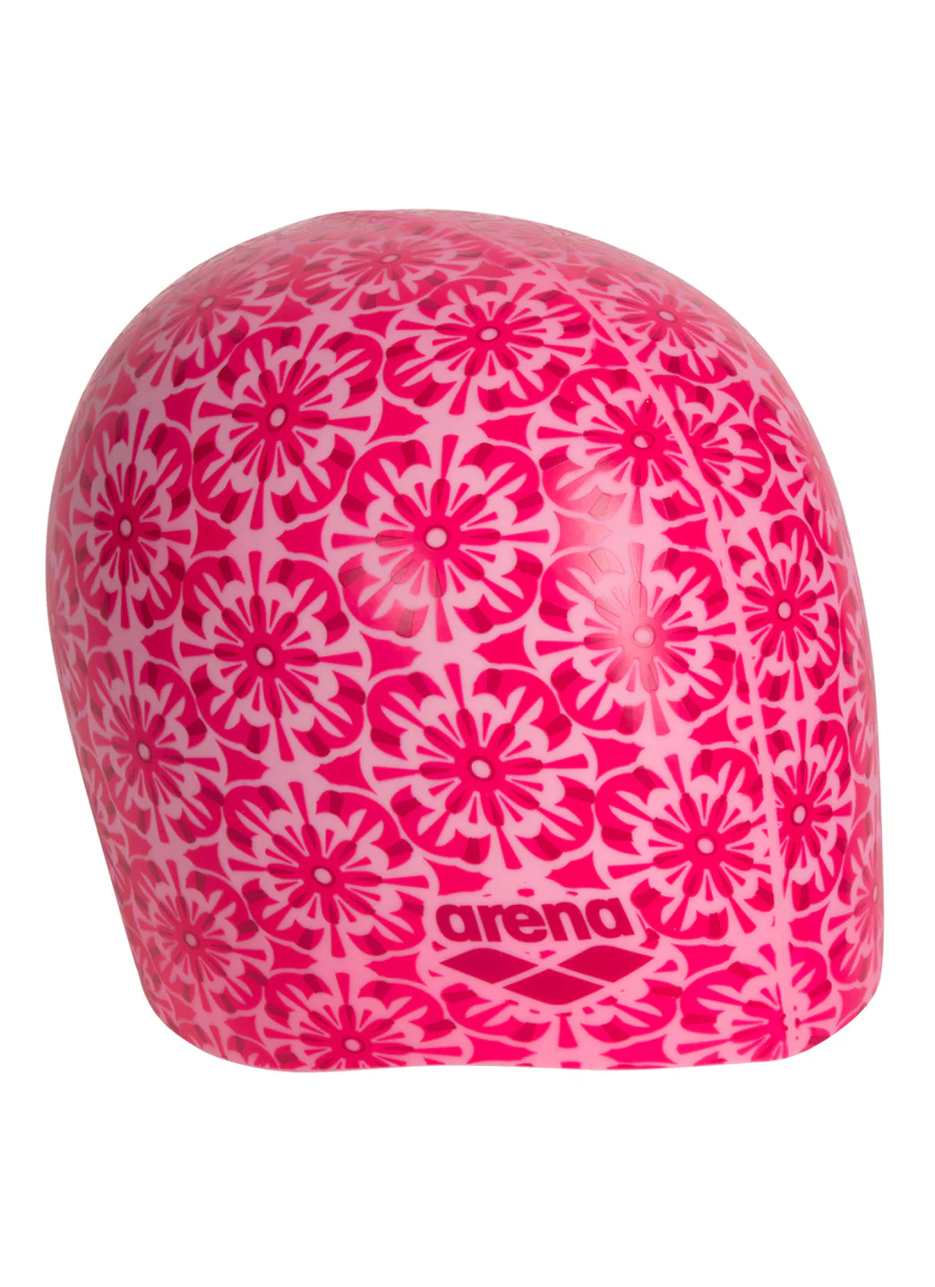 Arena Floral Pink Swim Cap - Image 3