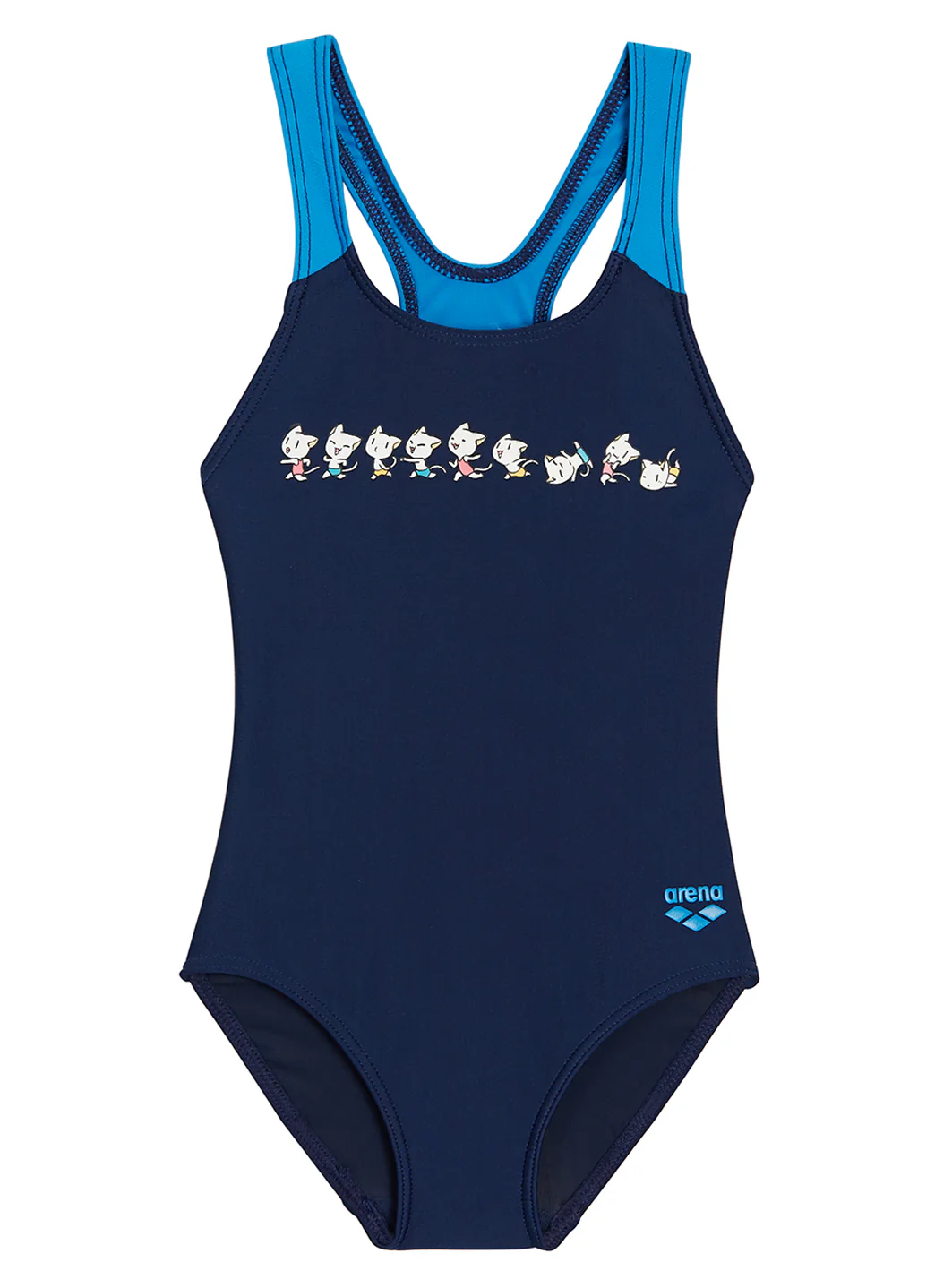 Arena Girls' Arena Friends Pro Back One Piece Swimsuit (Toddler, Little Kid) - Image 6