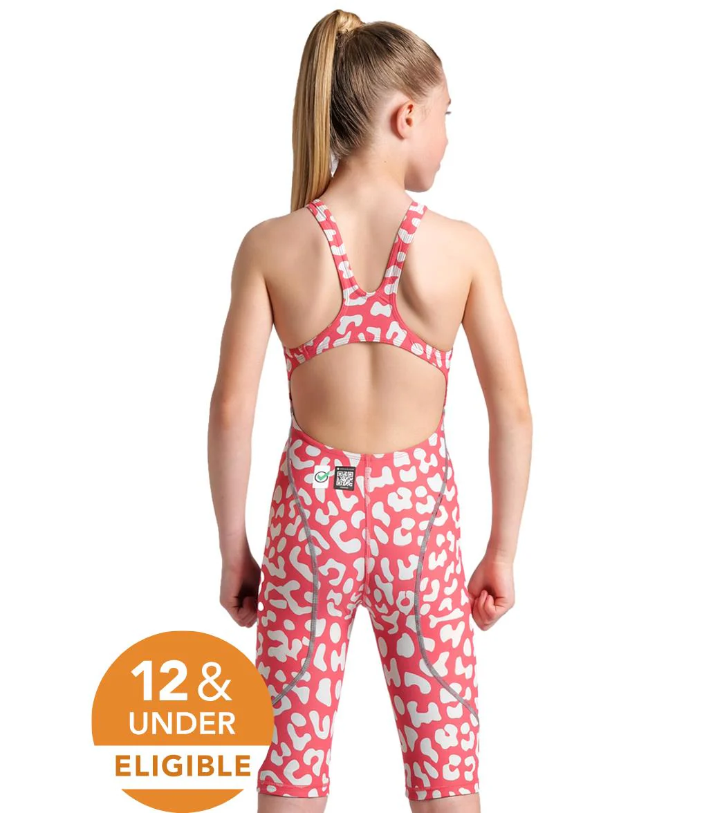 Arena Girls' Powerskin ST Next Limited Edition Open Back Tech Suit Swimsuit - Image 24