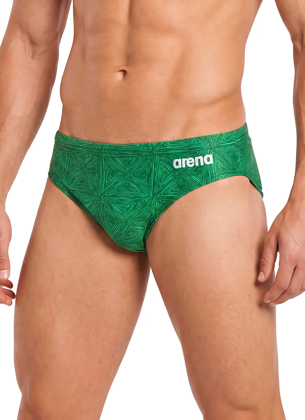 Arena Men's Abstract Tiles Brief Swimsuit - Image 19