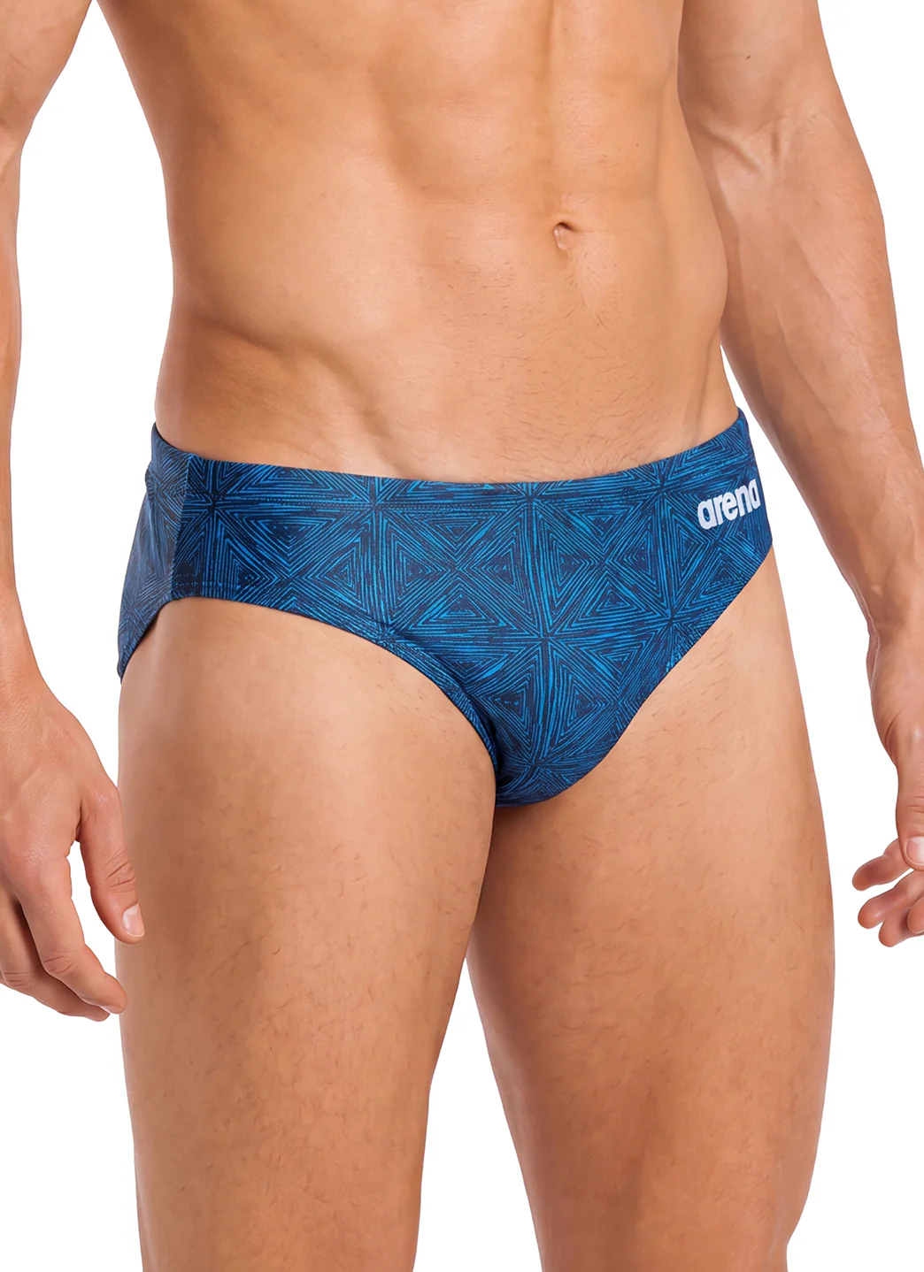 Arena Men's Abstract Tiles Brief Swimsuit - Image 7