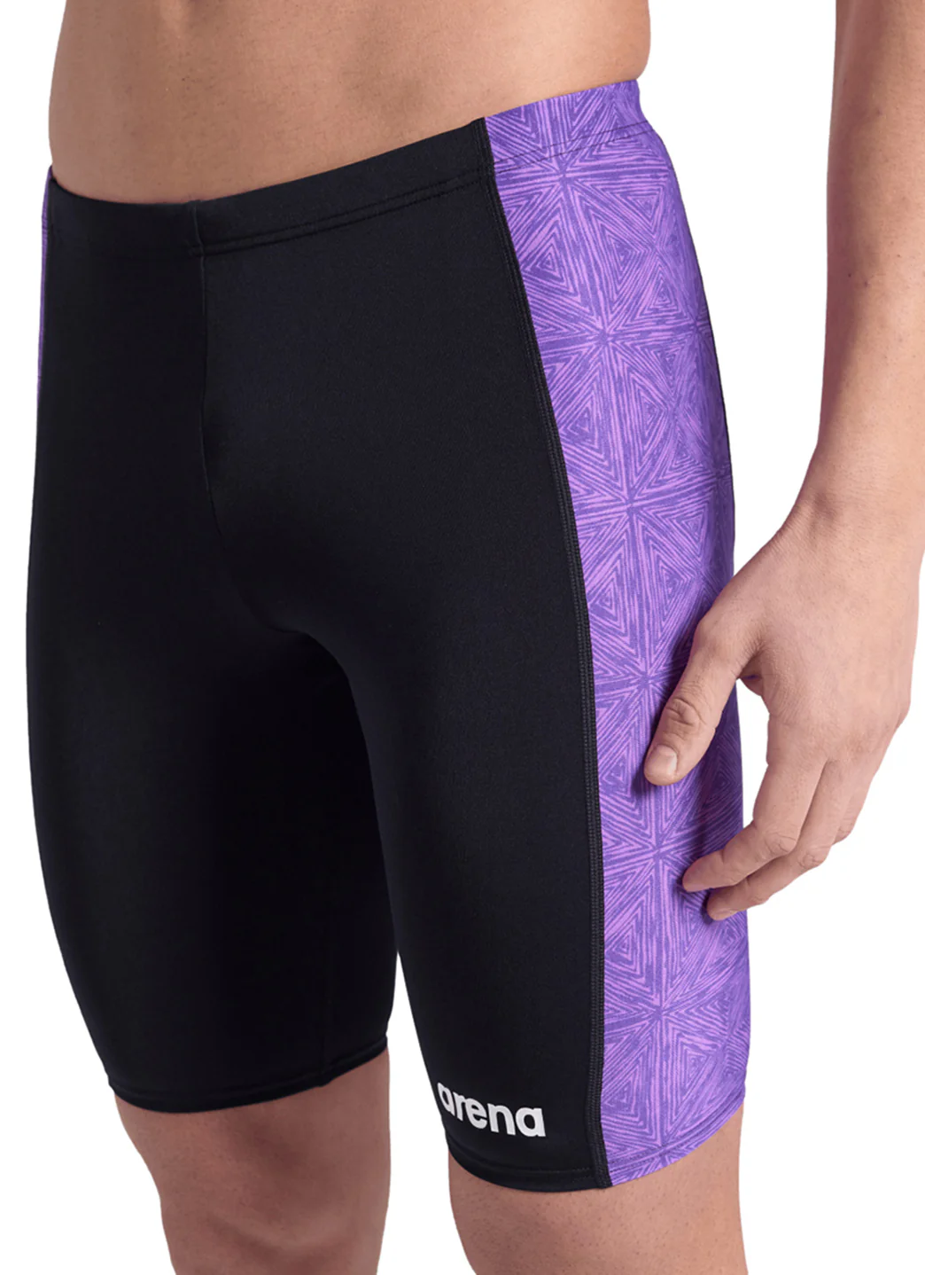 Arena Men's Abstract Tiles Jammer Swimsuit - Image 17