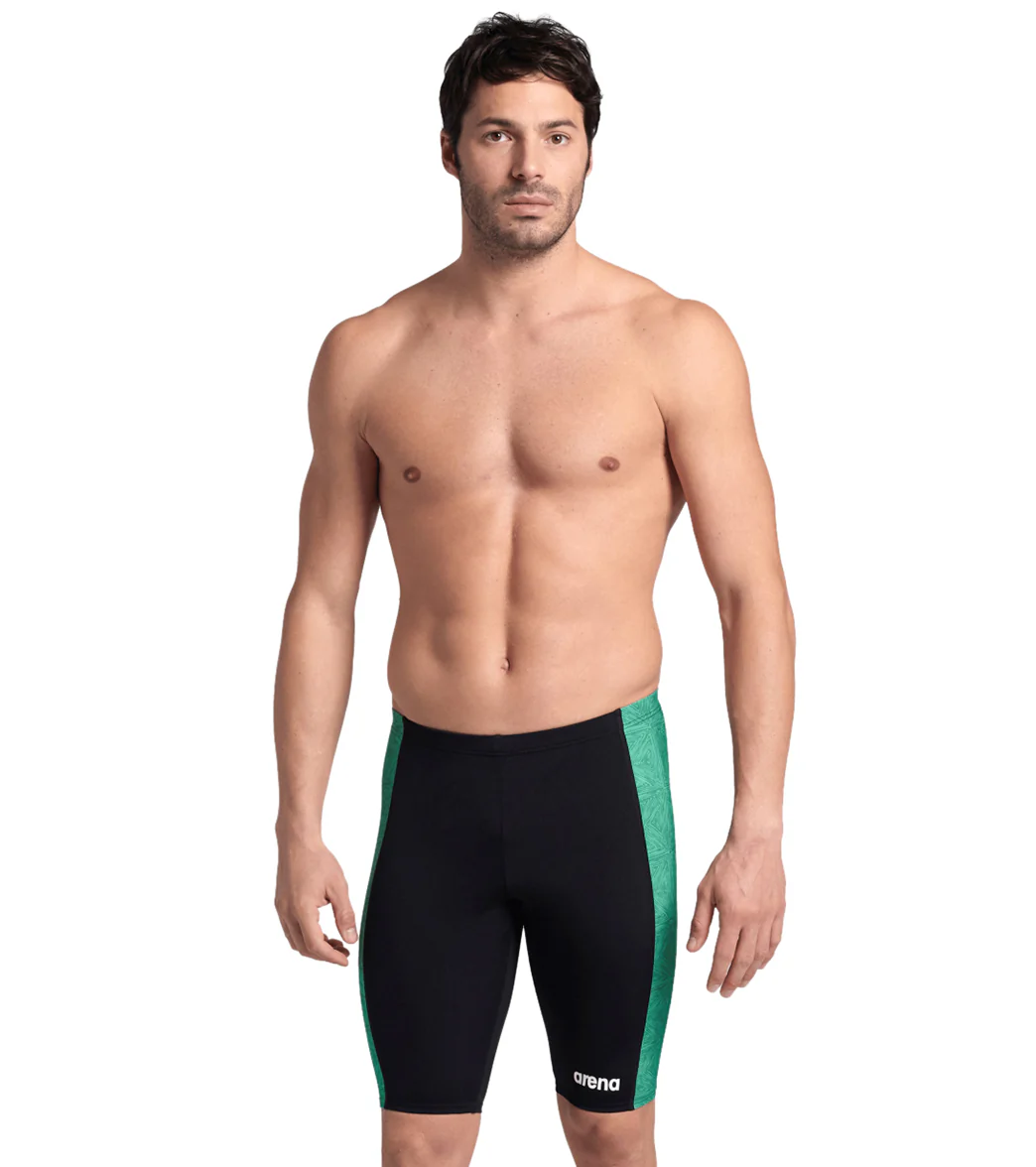 Arena Men's Abstract Tiles Jammer Swimsuit - Image 20