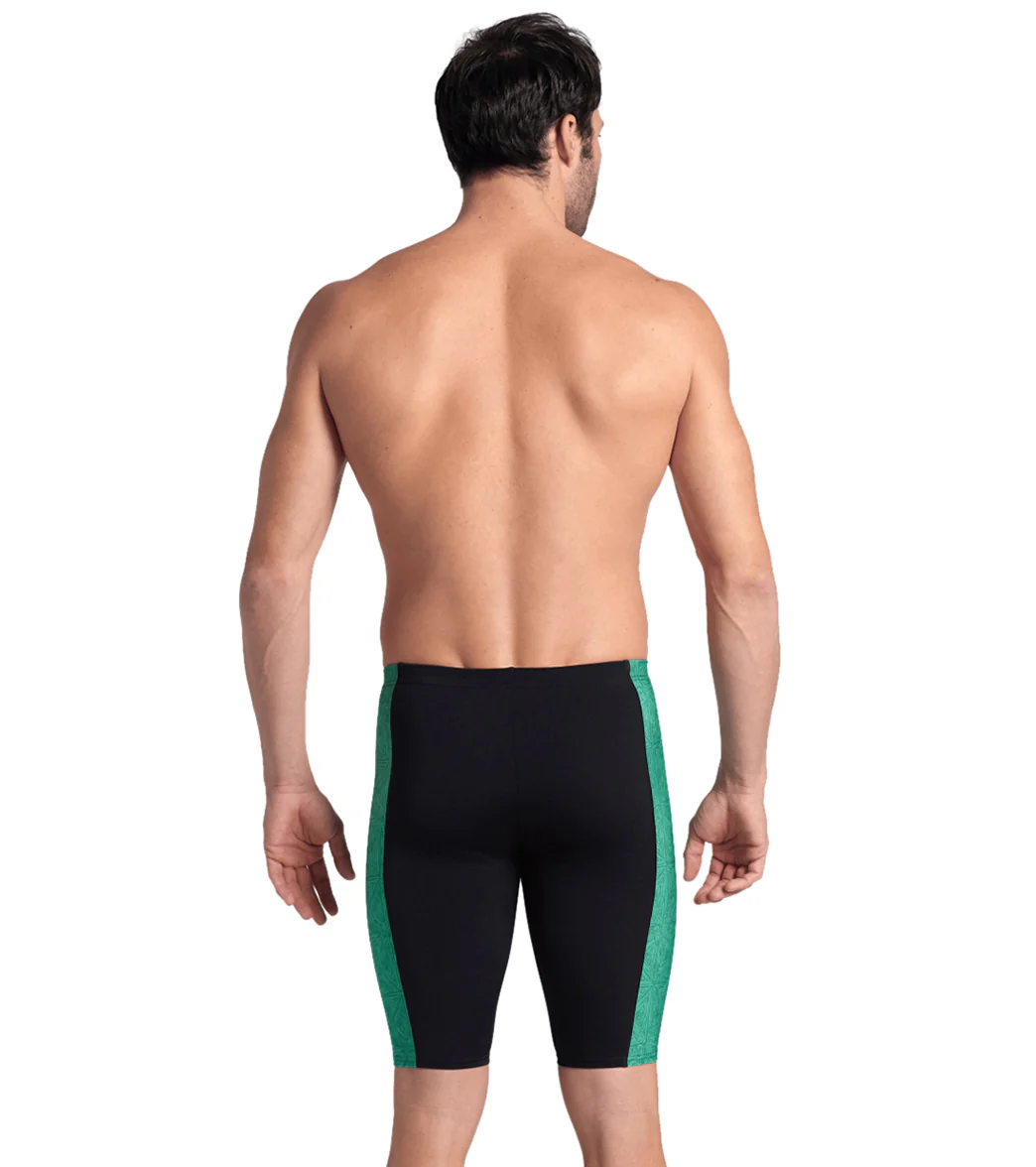 Arena Men's Abstract Tiles Jammer Swimsuit - Image 21
