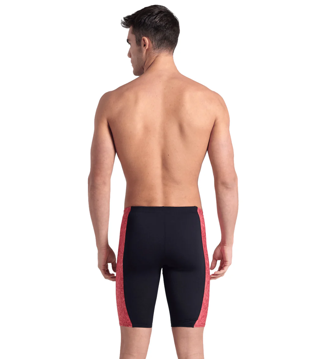 Arena Men's Abstract Tiles Jammer Swimsuit - Image 33
