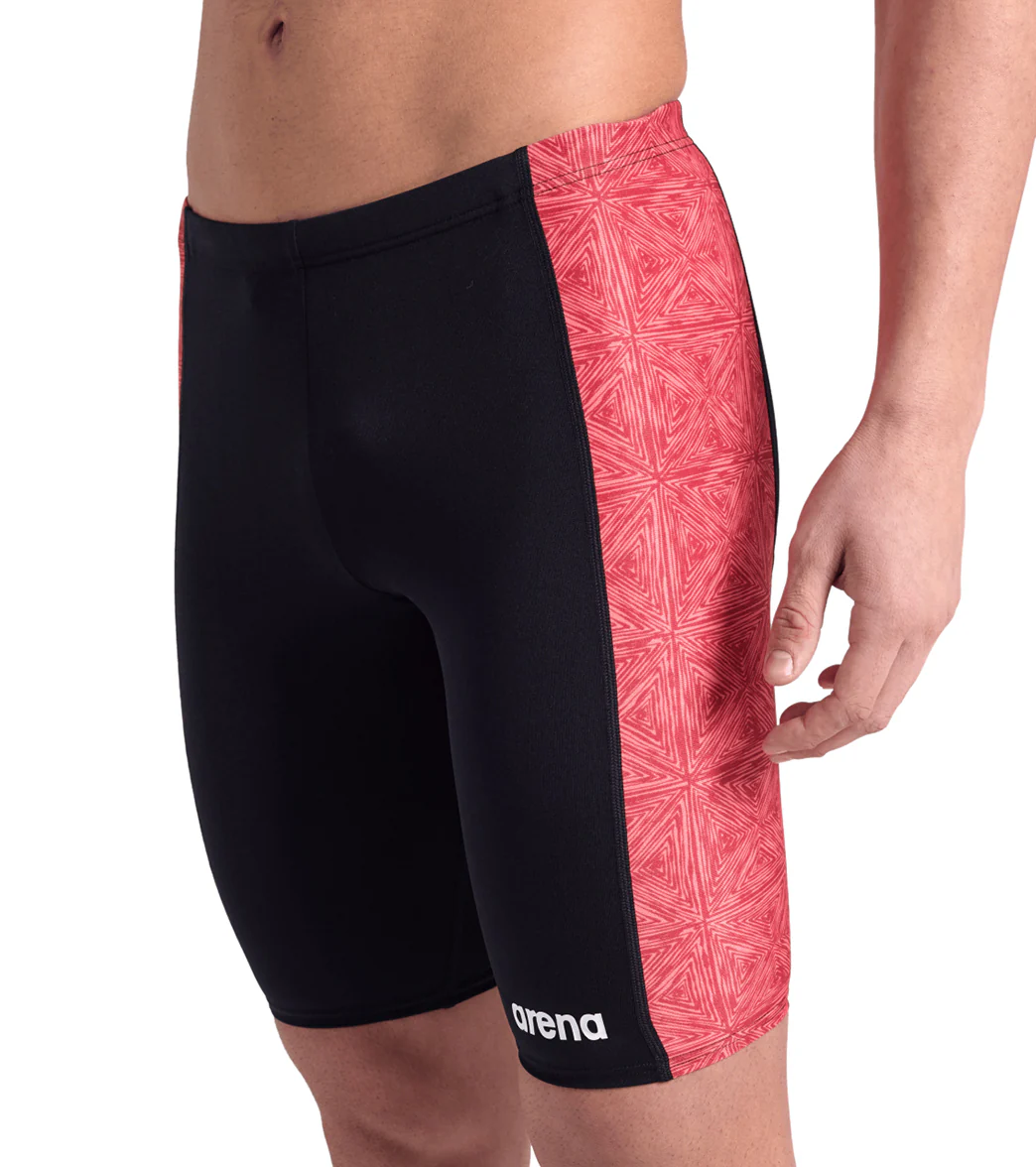 Arena Men's Abstract Tiles Jammer Swimsuit - Image 34