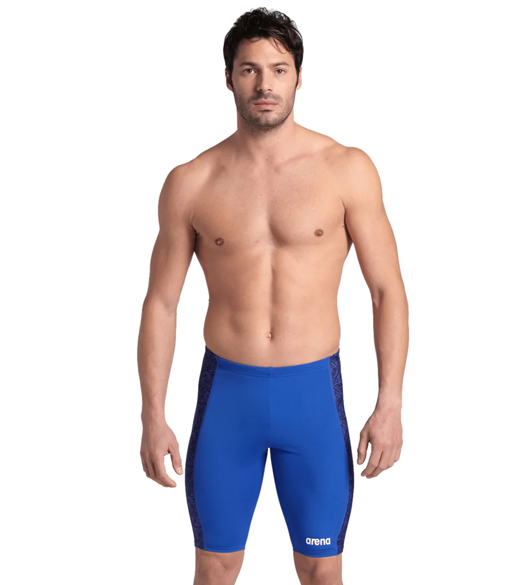 Arena Men's Abstract Tiles Jammer Swimsuit - Image 44