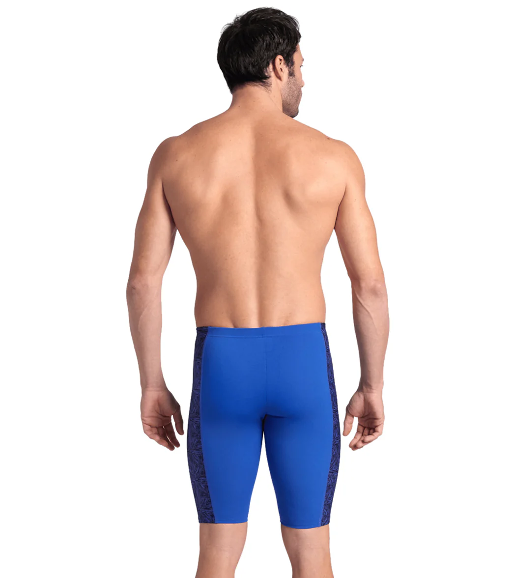 Arena Men's Abstract Tiles Jammer Swimsuit - Image 46