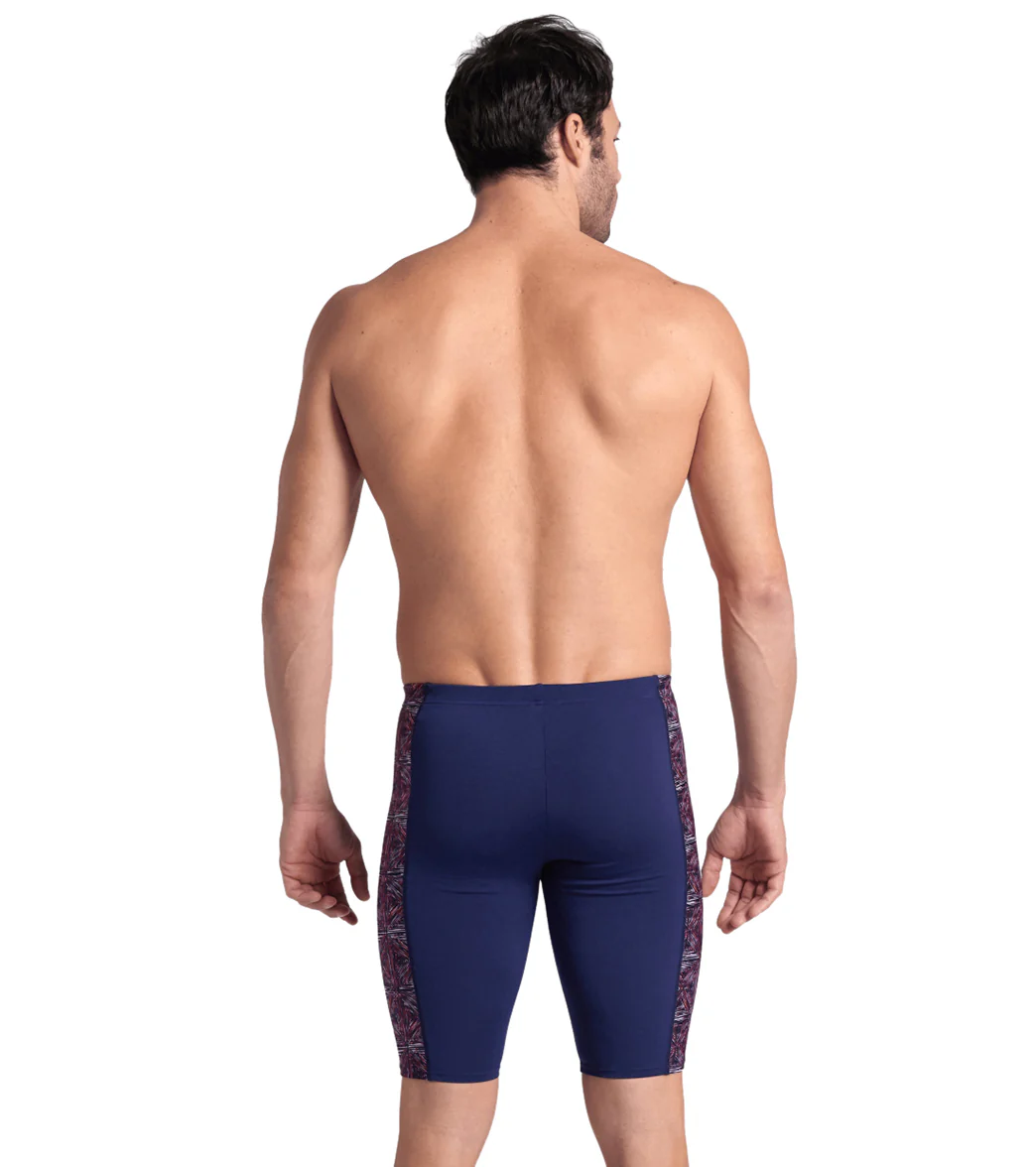 Arena Men's Abstract Tiles Jammer Swimsuit - Image 5