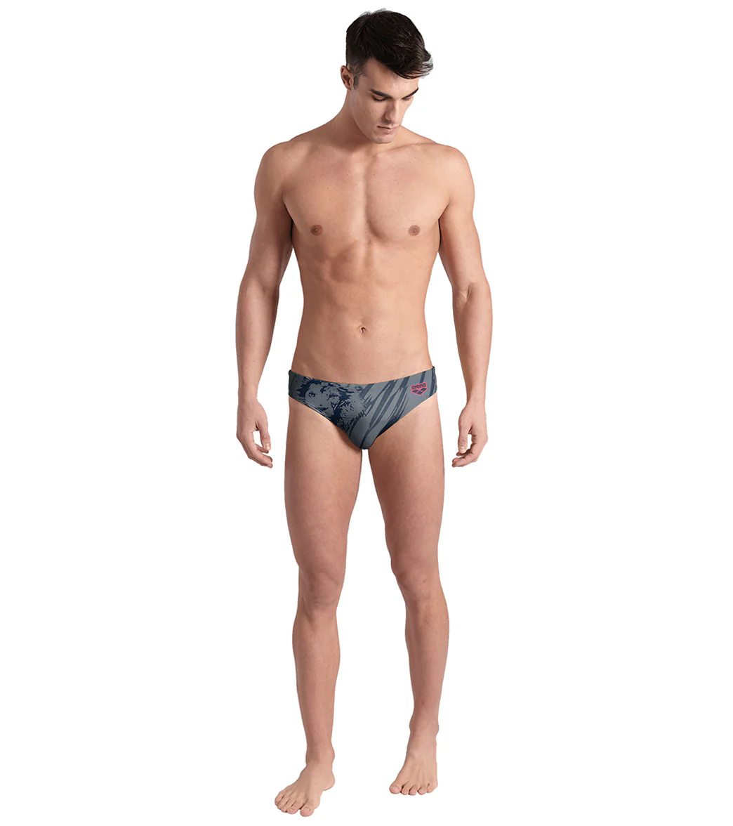 Arena Men's Drew Kibler Lion Brief Swimsuit - Image 3