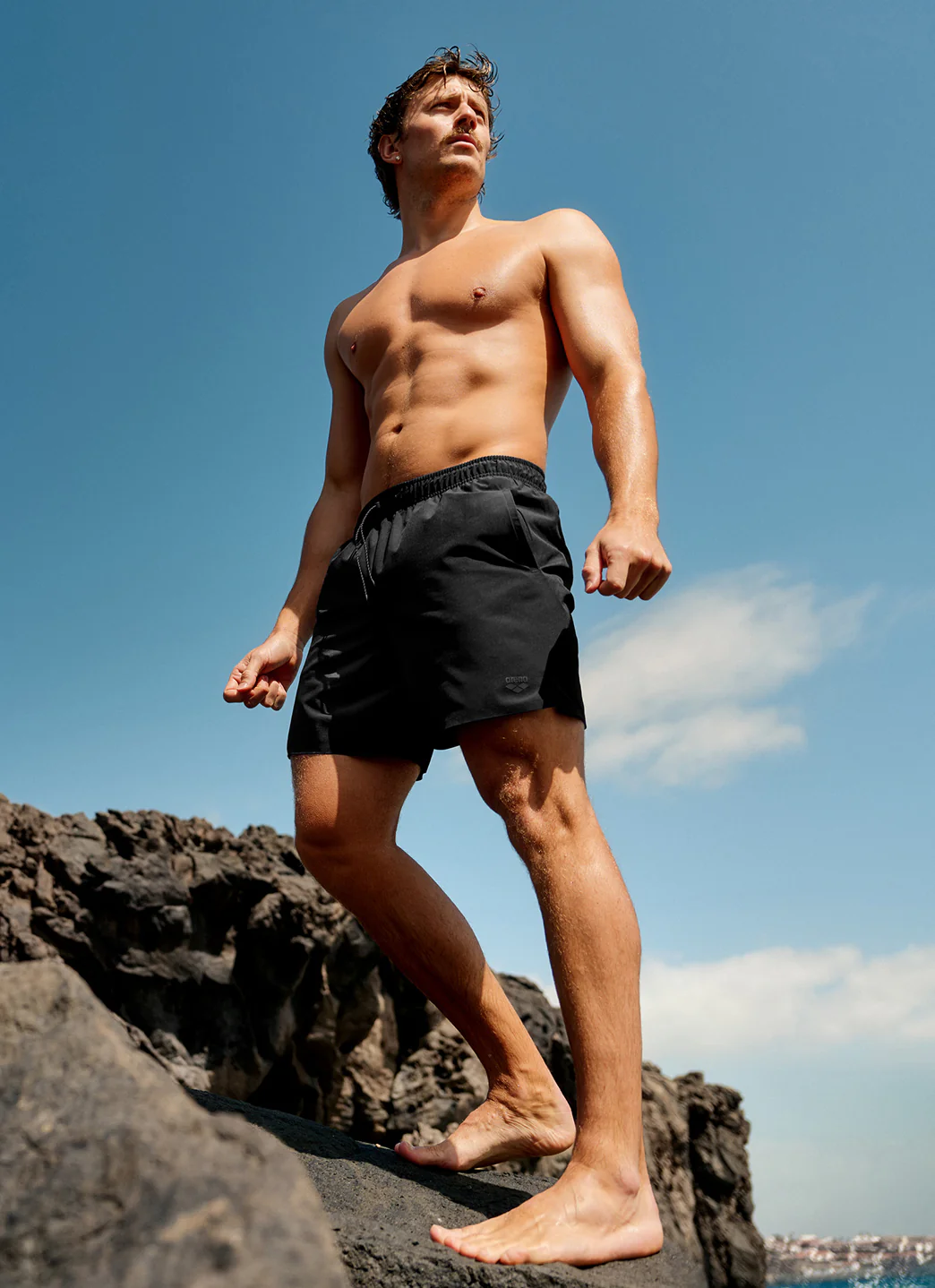 Arena Men's Evo Solid Boxer Beach Shorts - Image 15