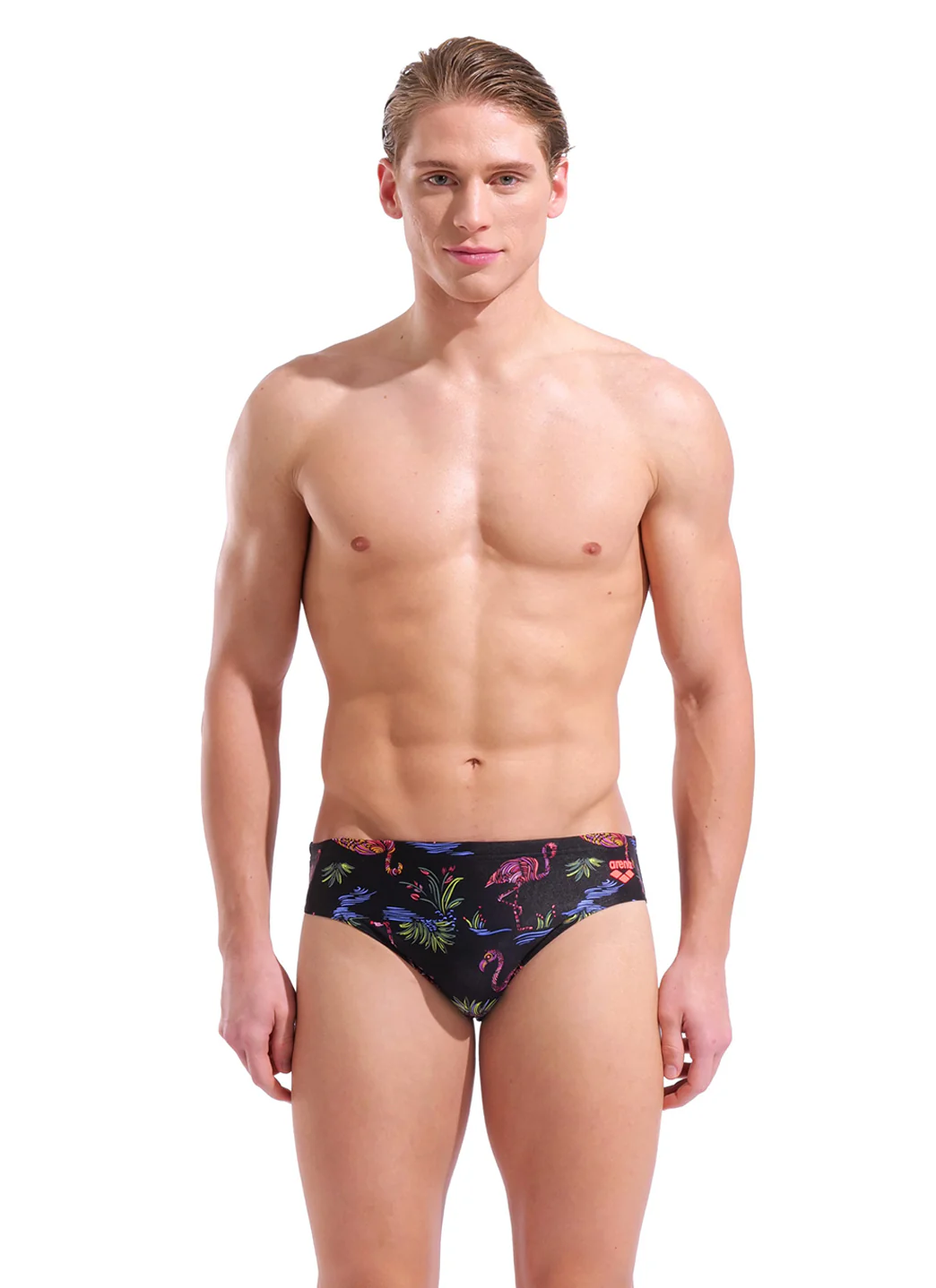 Arena Men's Flamingo Brief Swimsuit - Image 2