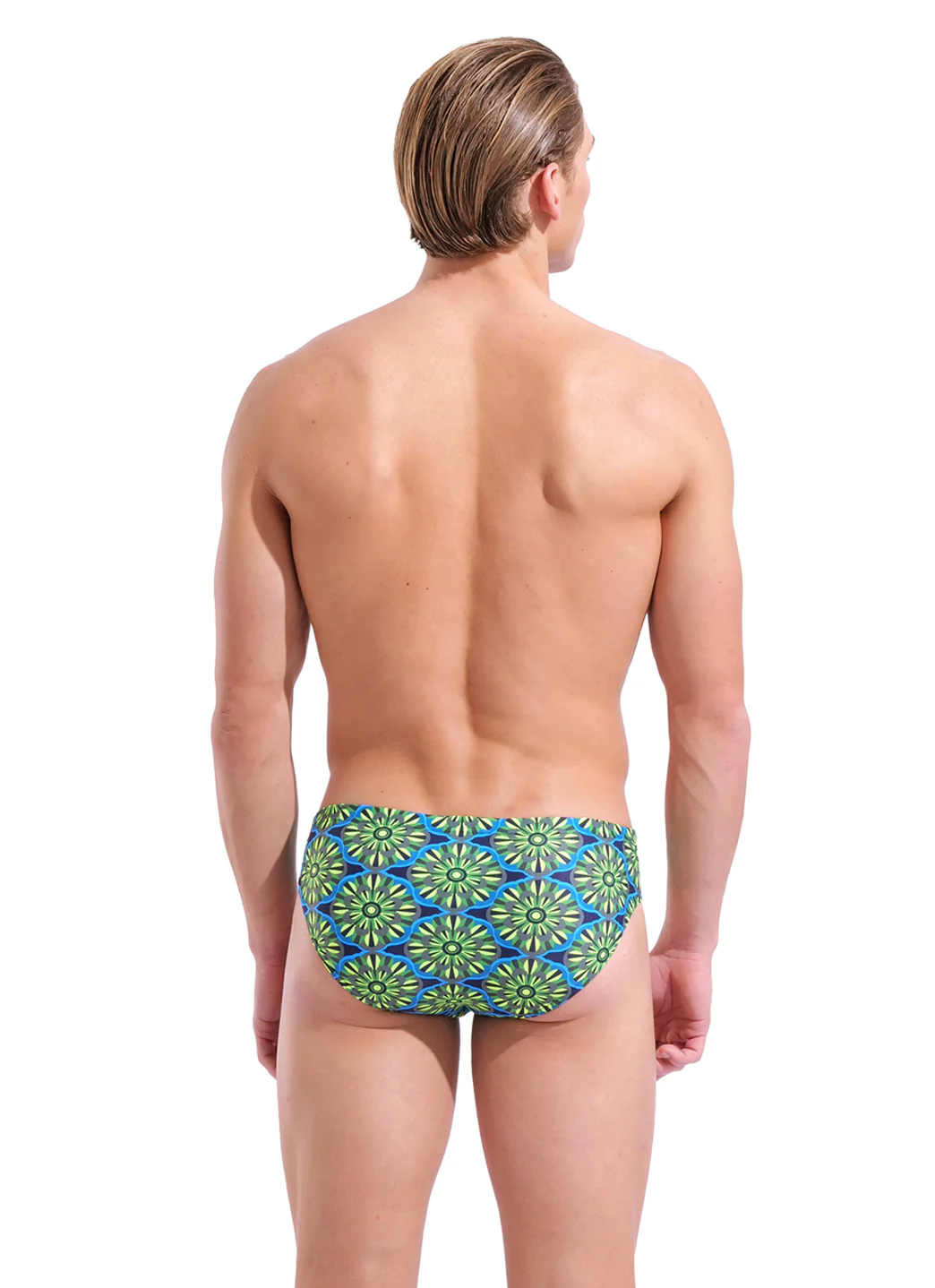 Arena Men's Floral Brief Swimsuit - Image 12