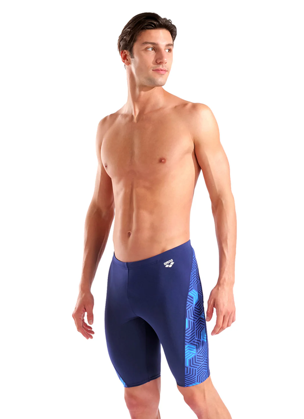 Arena Men's Geometry Jammer Swimsuit - Image 3