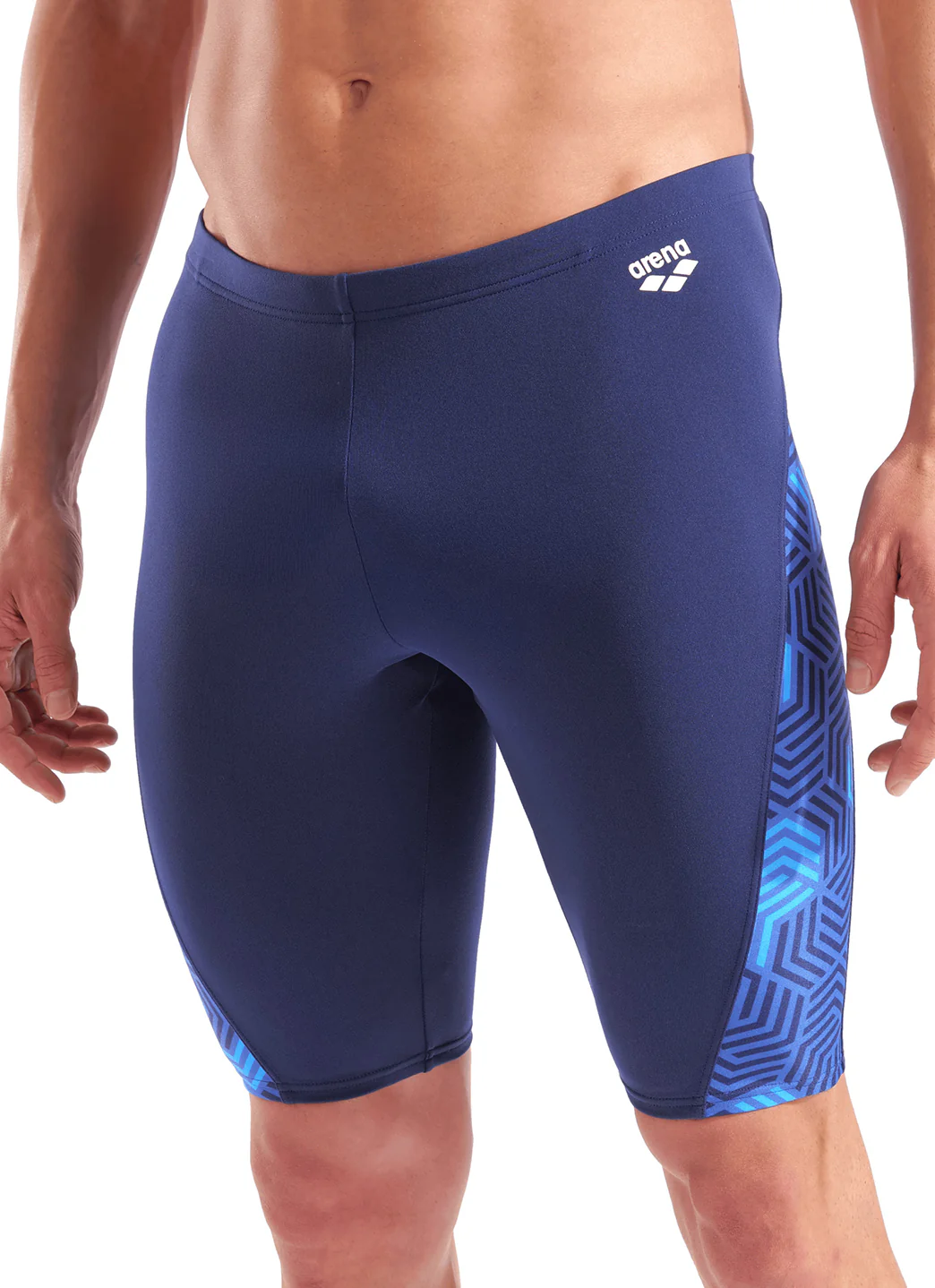 Arena Men's Geometry Jammer Swimsuit - Image 6