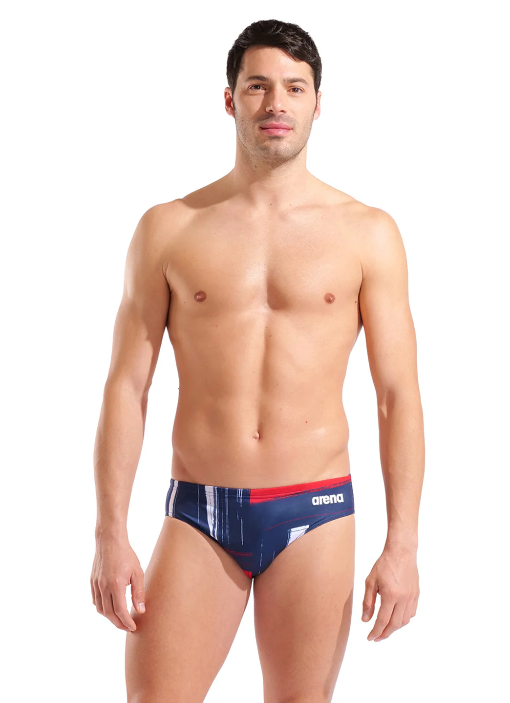 Arena Men's Grid Brief Swimsuit - Image 38
