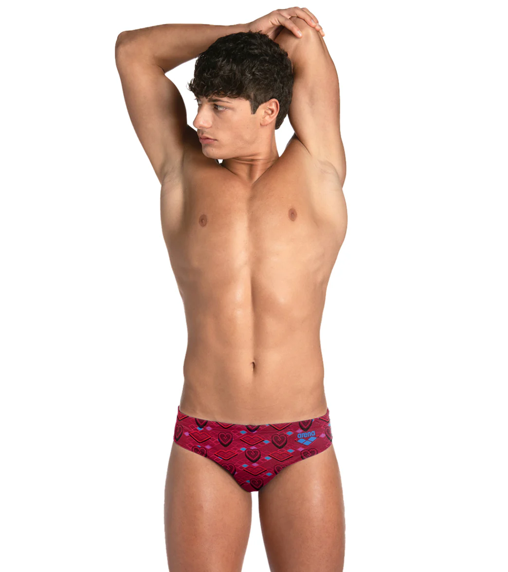 Arena Men's Happy Valentine Brief Swimsuit - Image 7