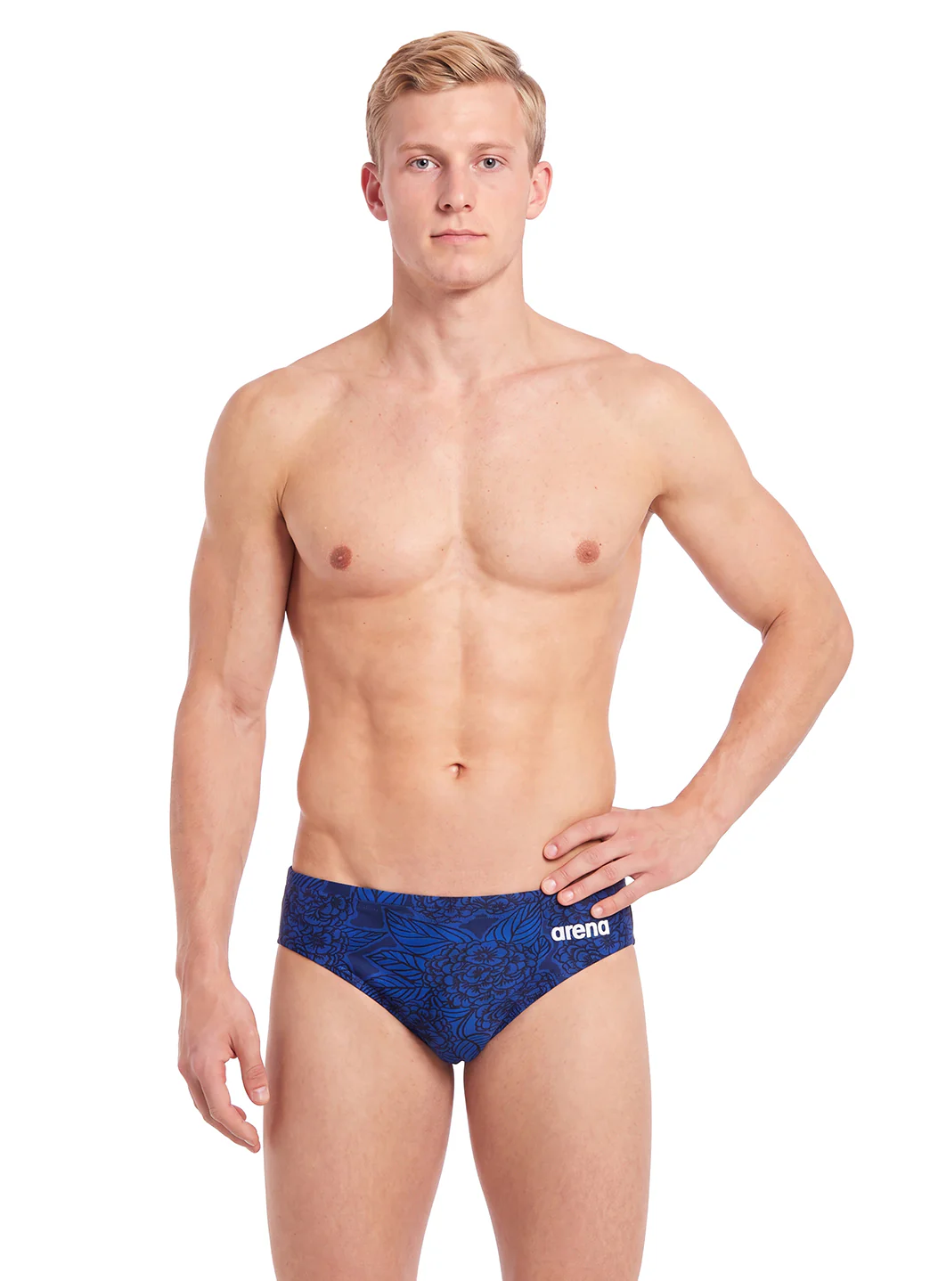Arena Men's Hydrangea Bouquet Brief Swimsuit